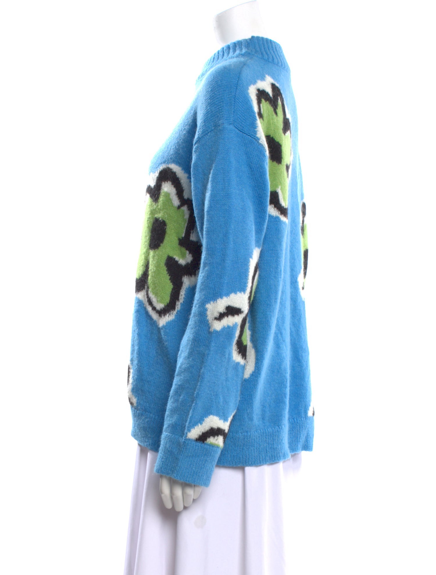 Kitri Printed Mock Neck Sweater