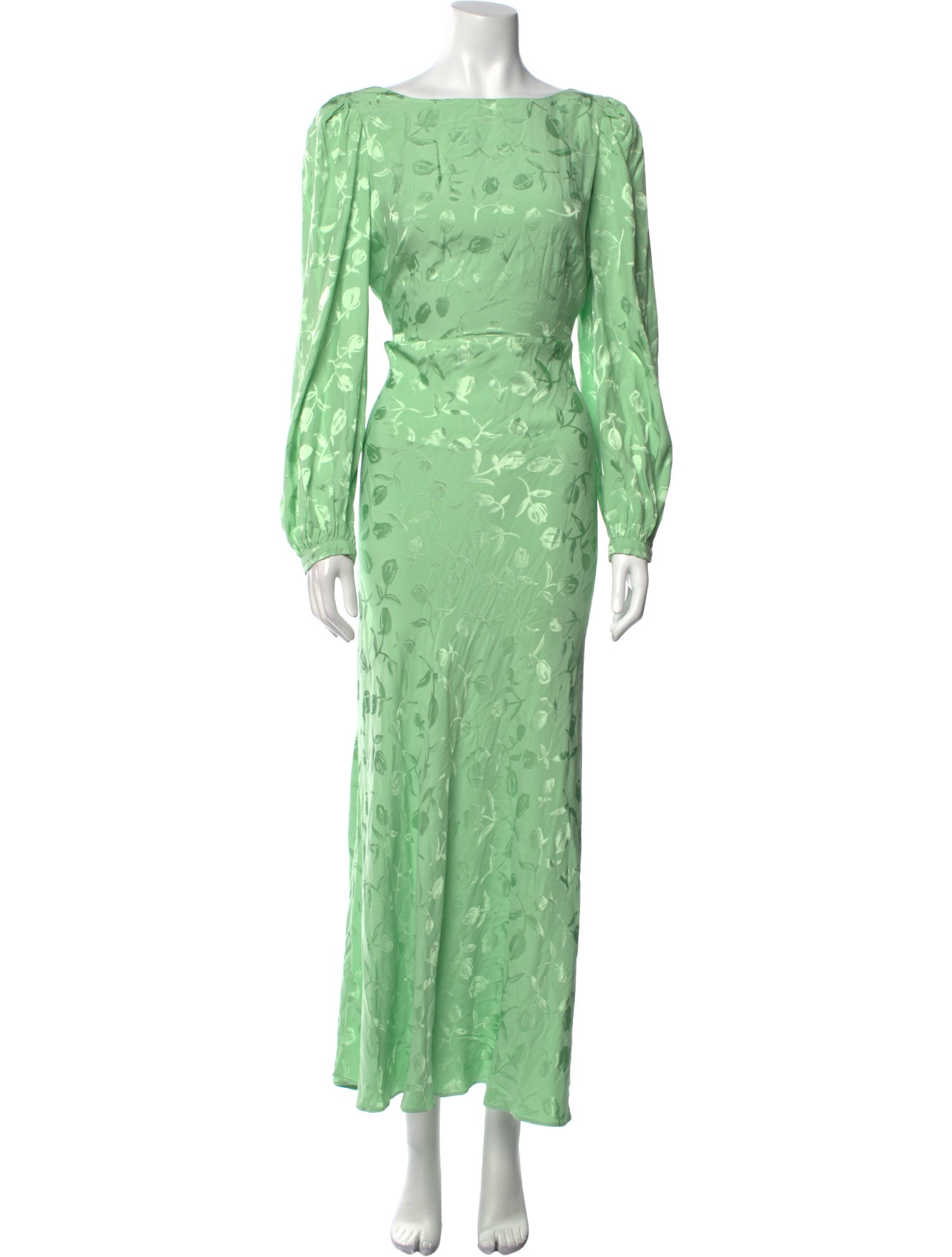 Kitri Floral Print Long Dress w/ Tags