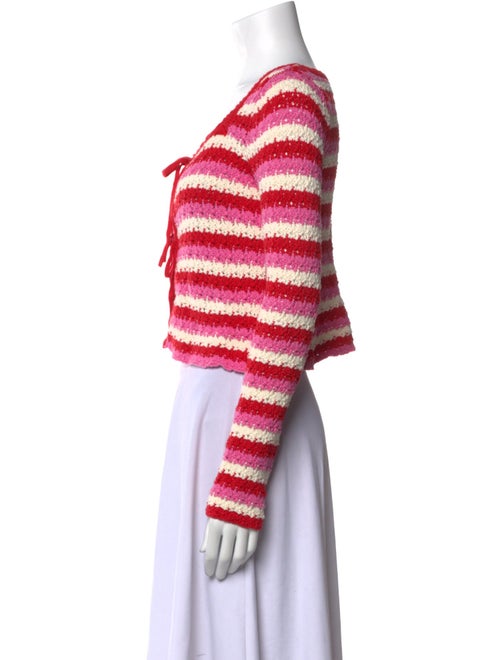 Kitri Striped Scoop Neck Sweater
