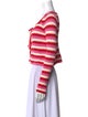 Kitri Striped Scoop Neck Sweater