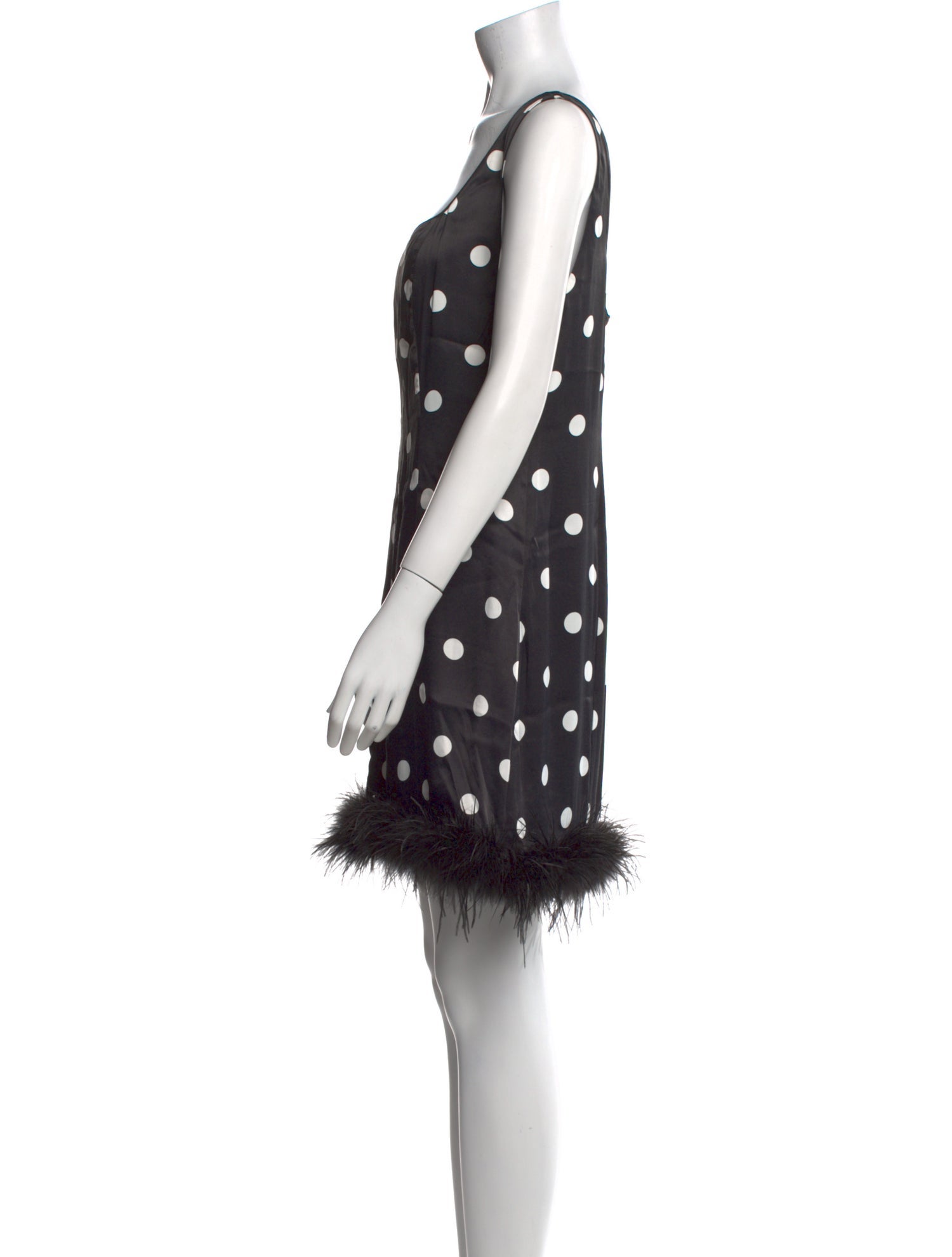 Kitri Polka Dot Print Mini Dress
