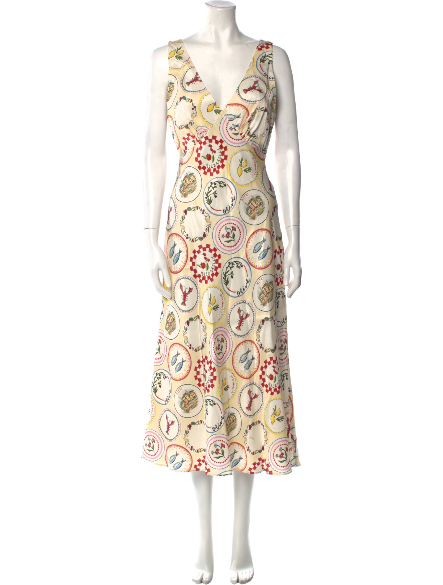 Kitri Paisley Print Long Dress