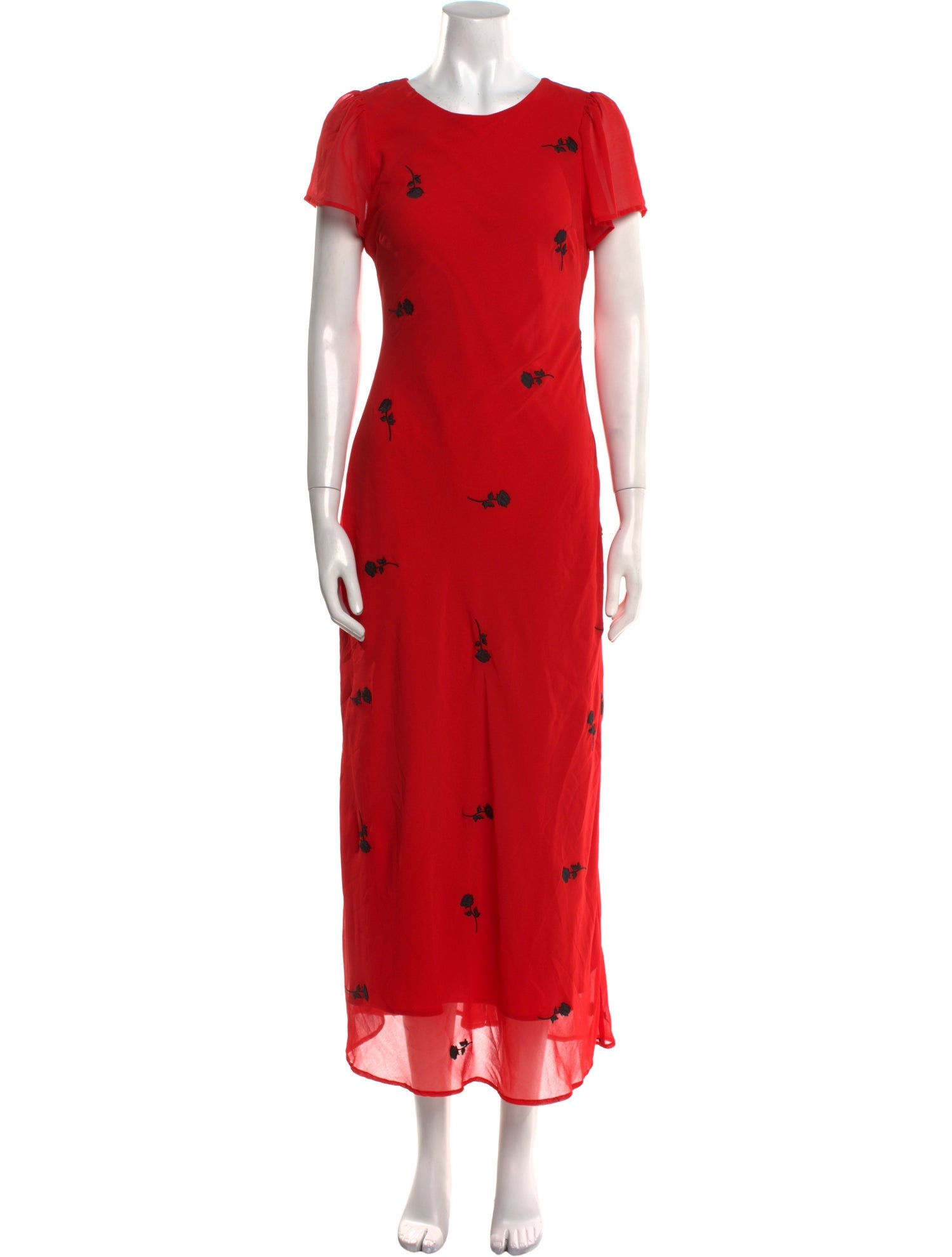 Kitri Crew Neck Long Dress