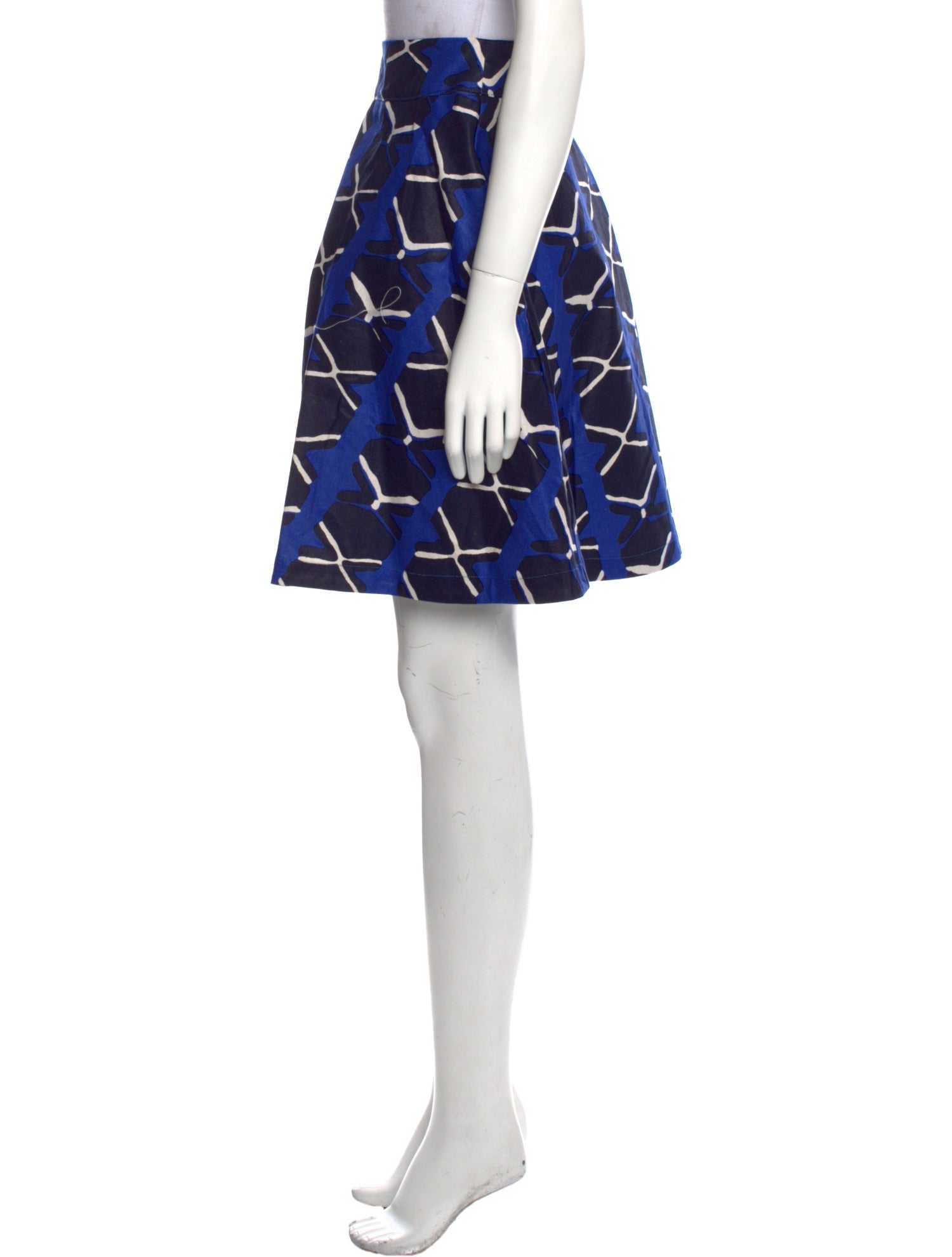 Kisua Printed Knee-Length Skirt