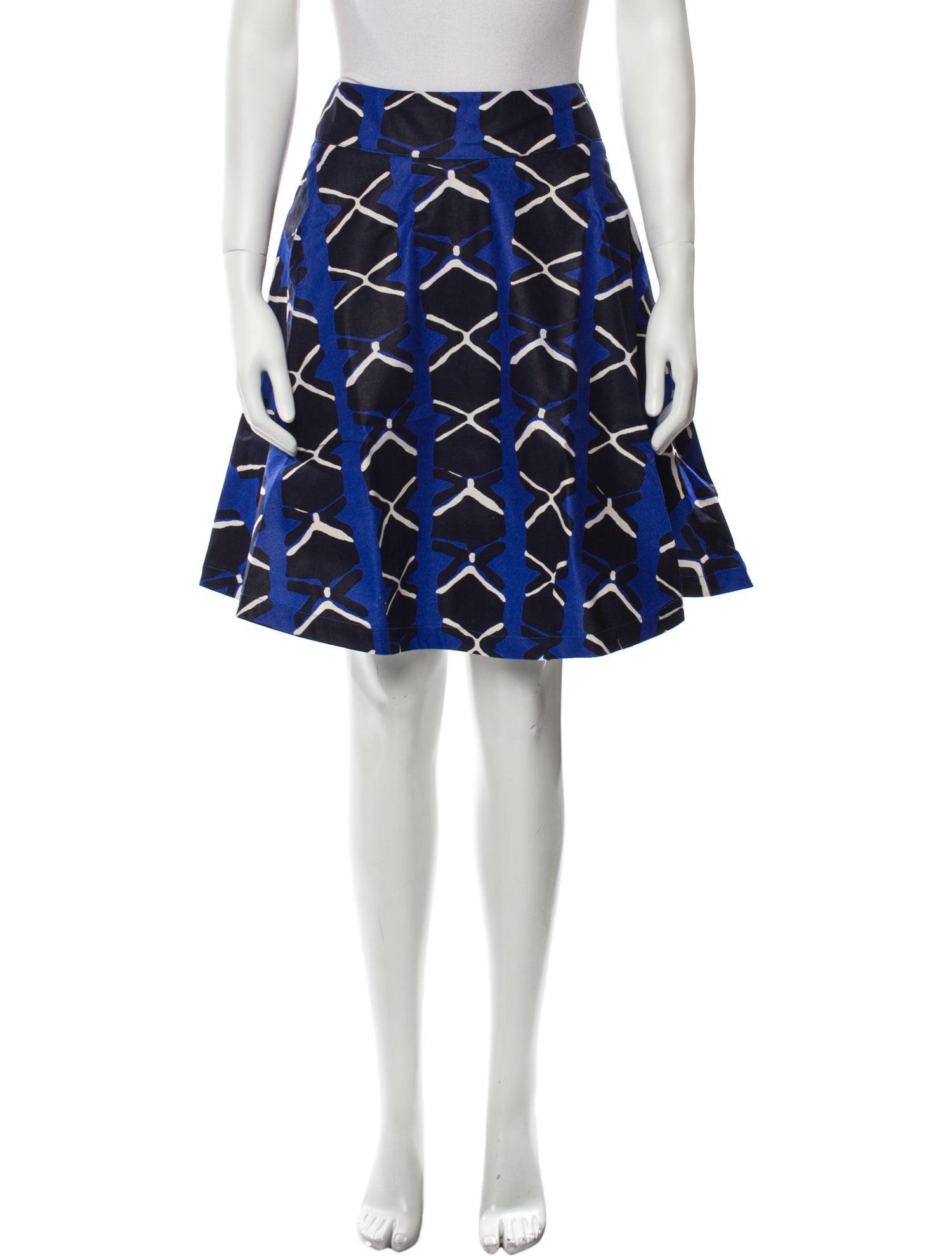 Kisua Printed Knee-Length Skirt