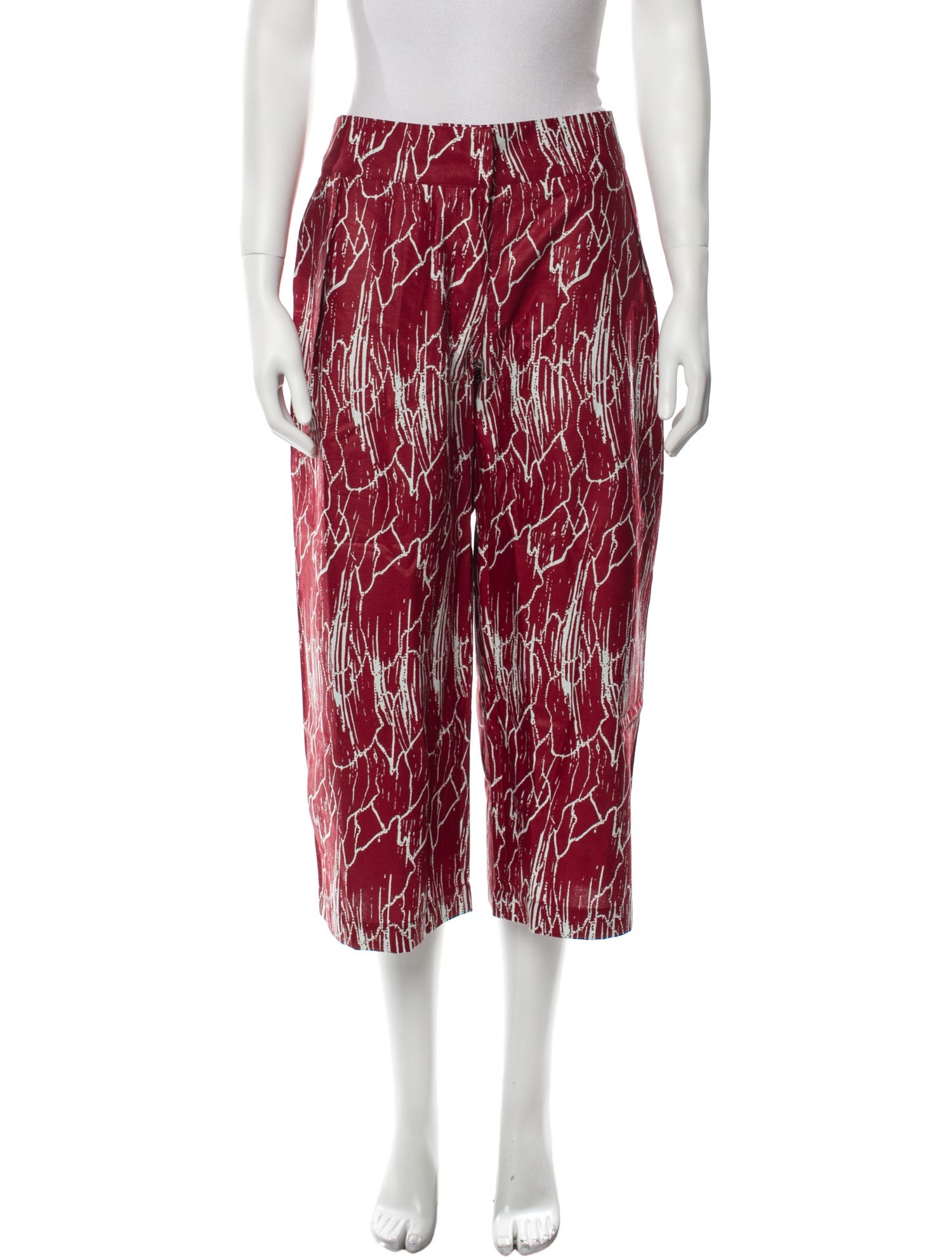 Kisua Printed Wide Leg Pants