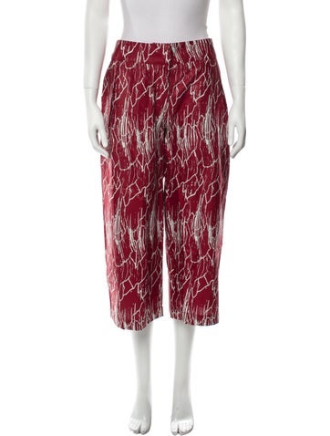 Kisua Pants Printed Wide Leg M