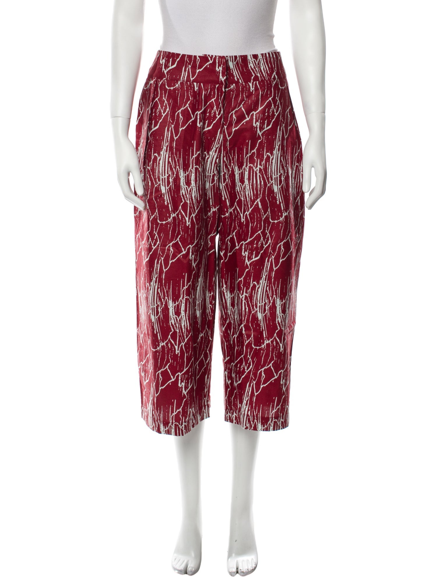 Kisua Printed Wide Leg Pants