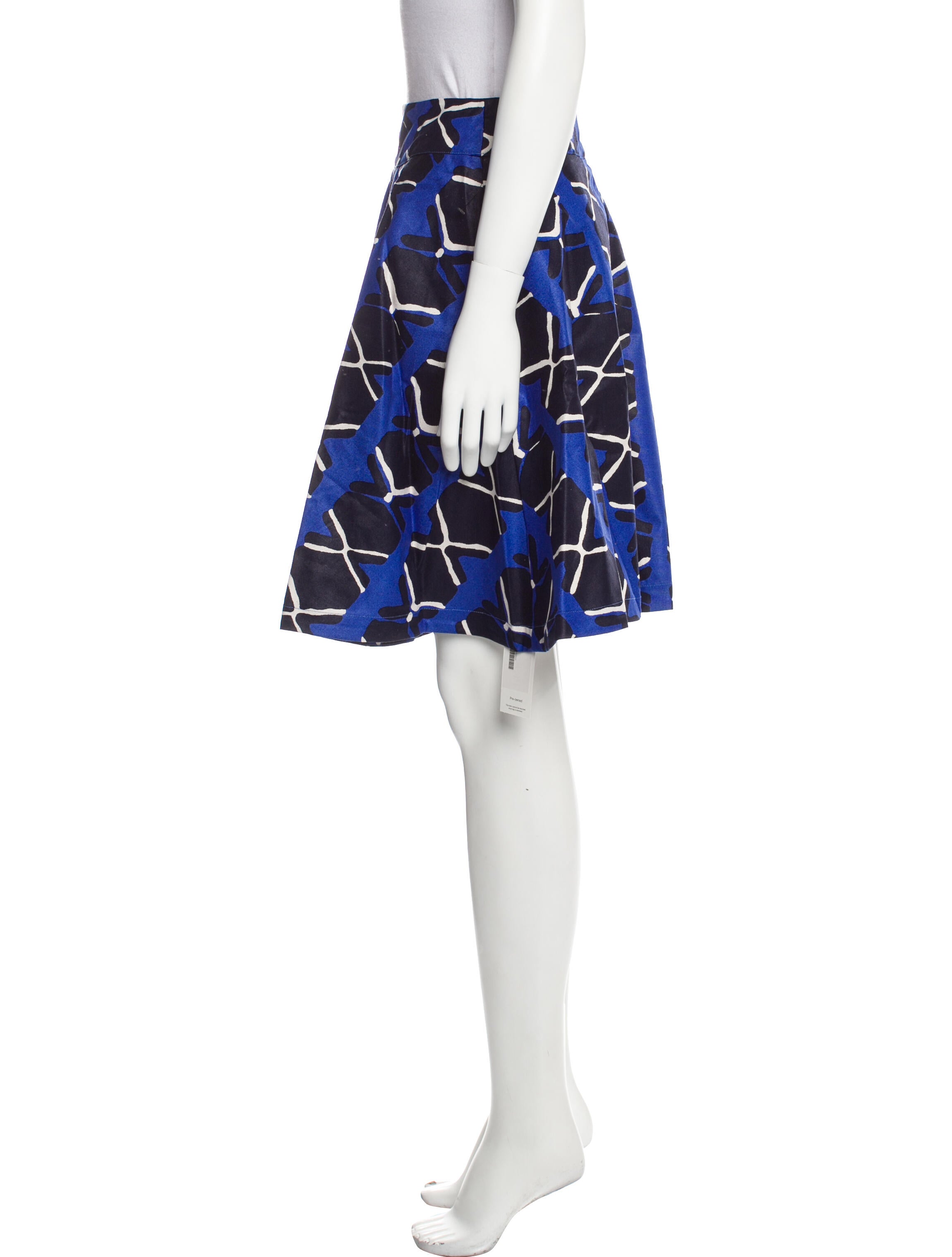 Kisua Printed Knee-Length Skirt w/ Tags