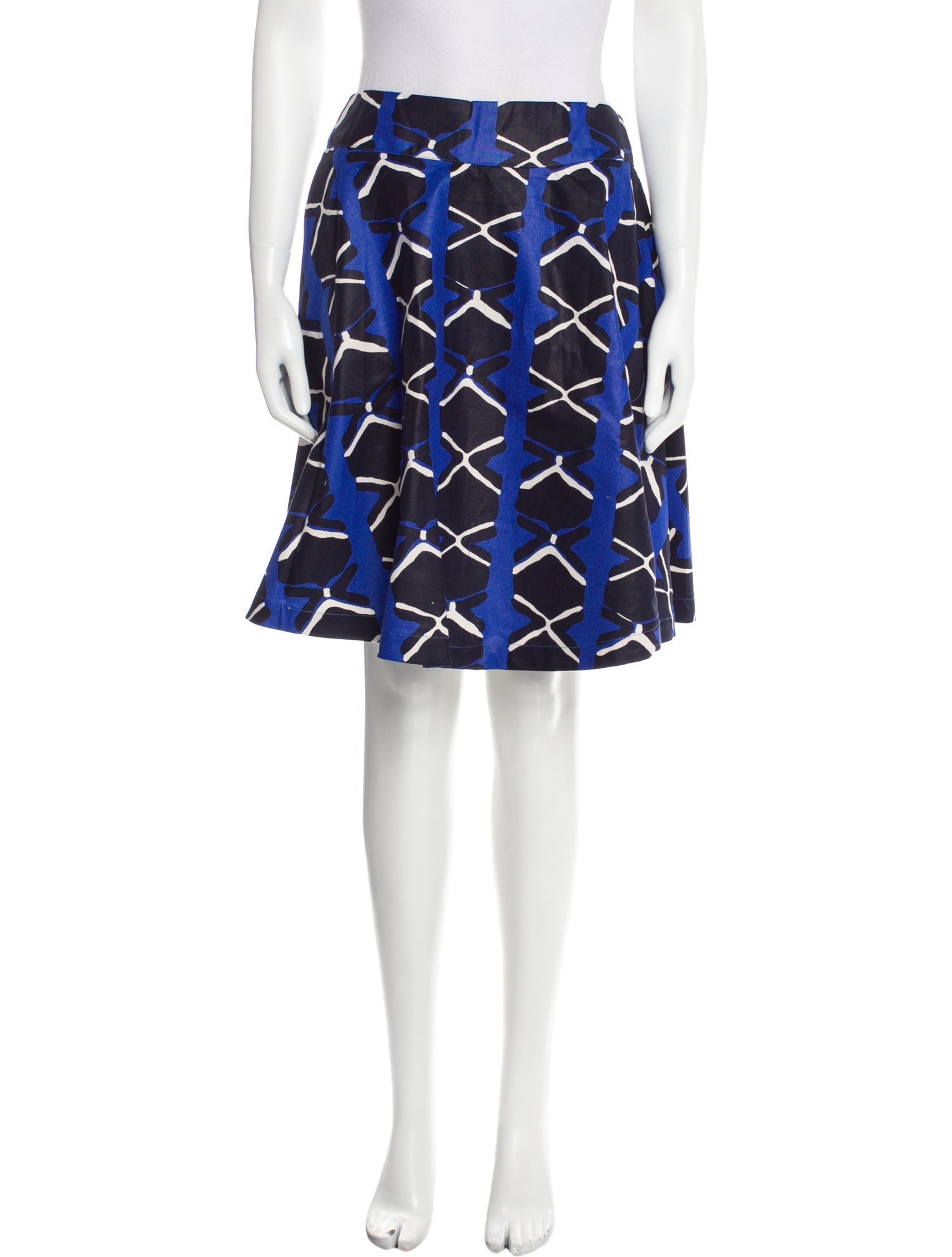 Kisua Printed Knee-Length Skirt w/ Tags