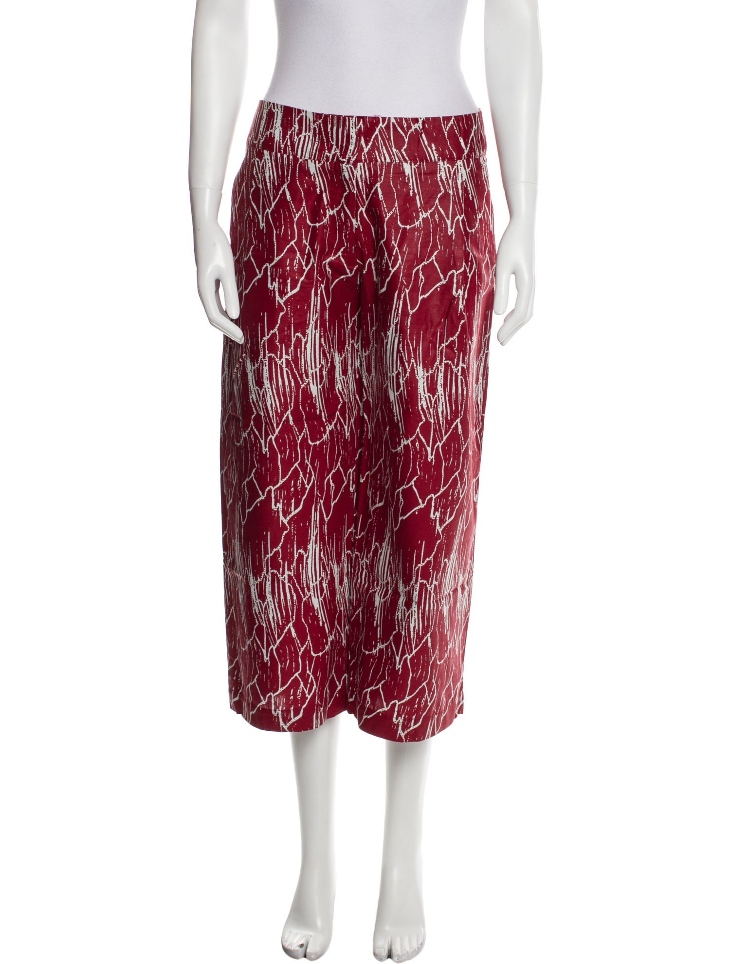 Kisua Printed Wide Leg Pants