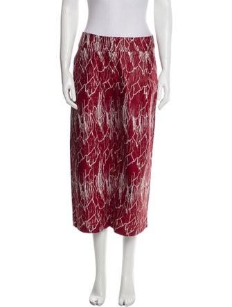 Kisua Printed Wide Leg Pants