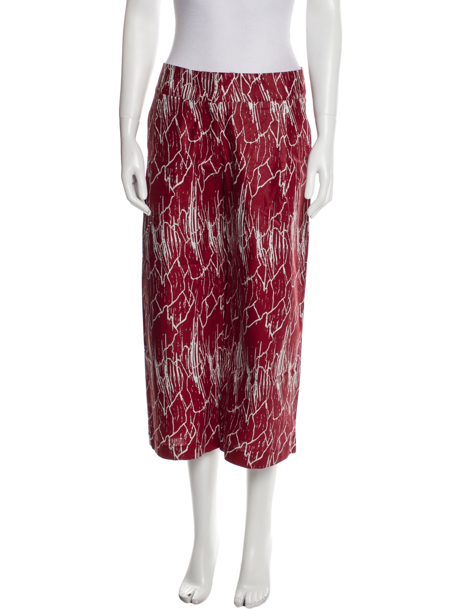 Kisua Printed Wide Leg Pants