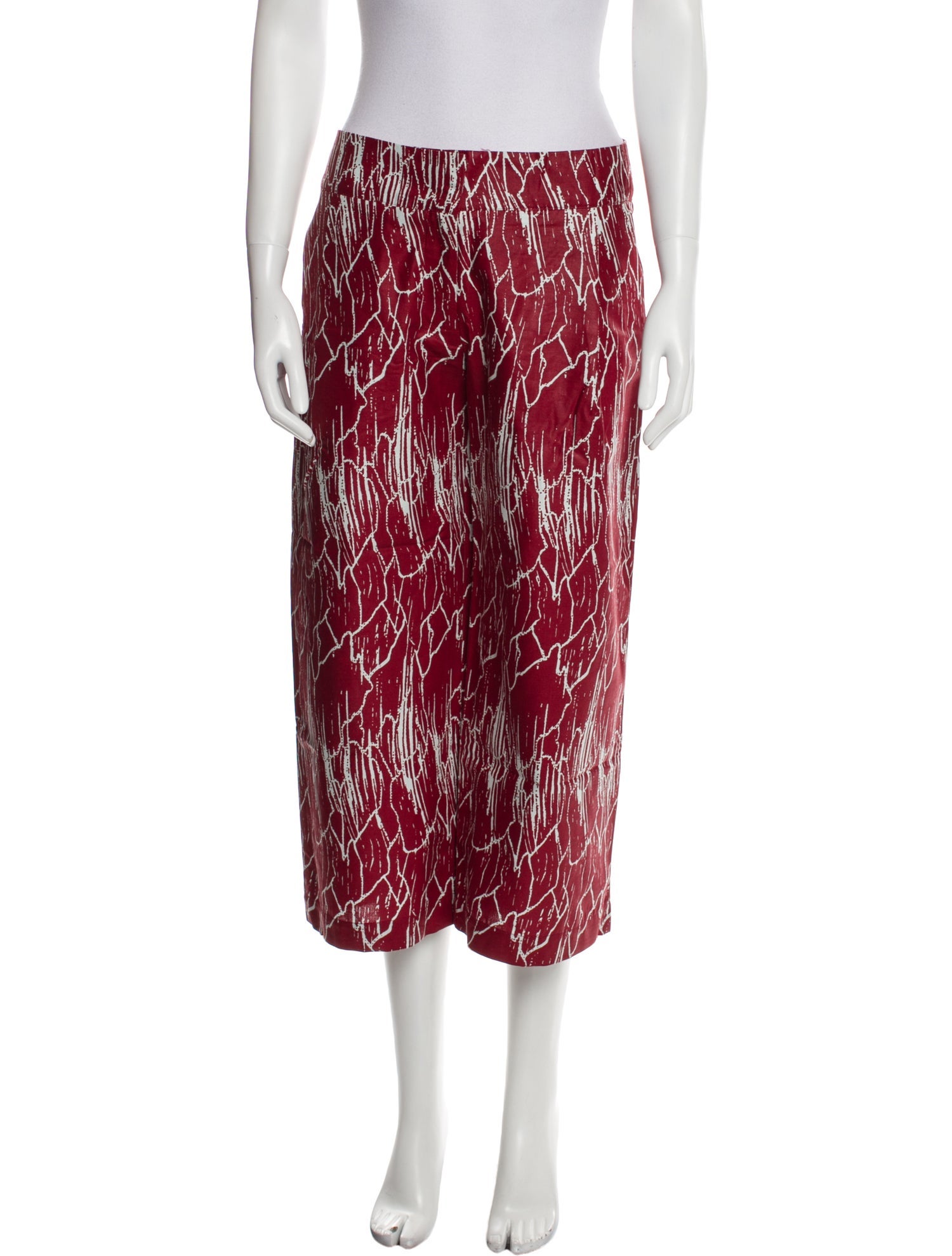 Kisua Printed Wide Leg Pants