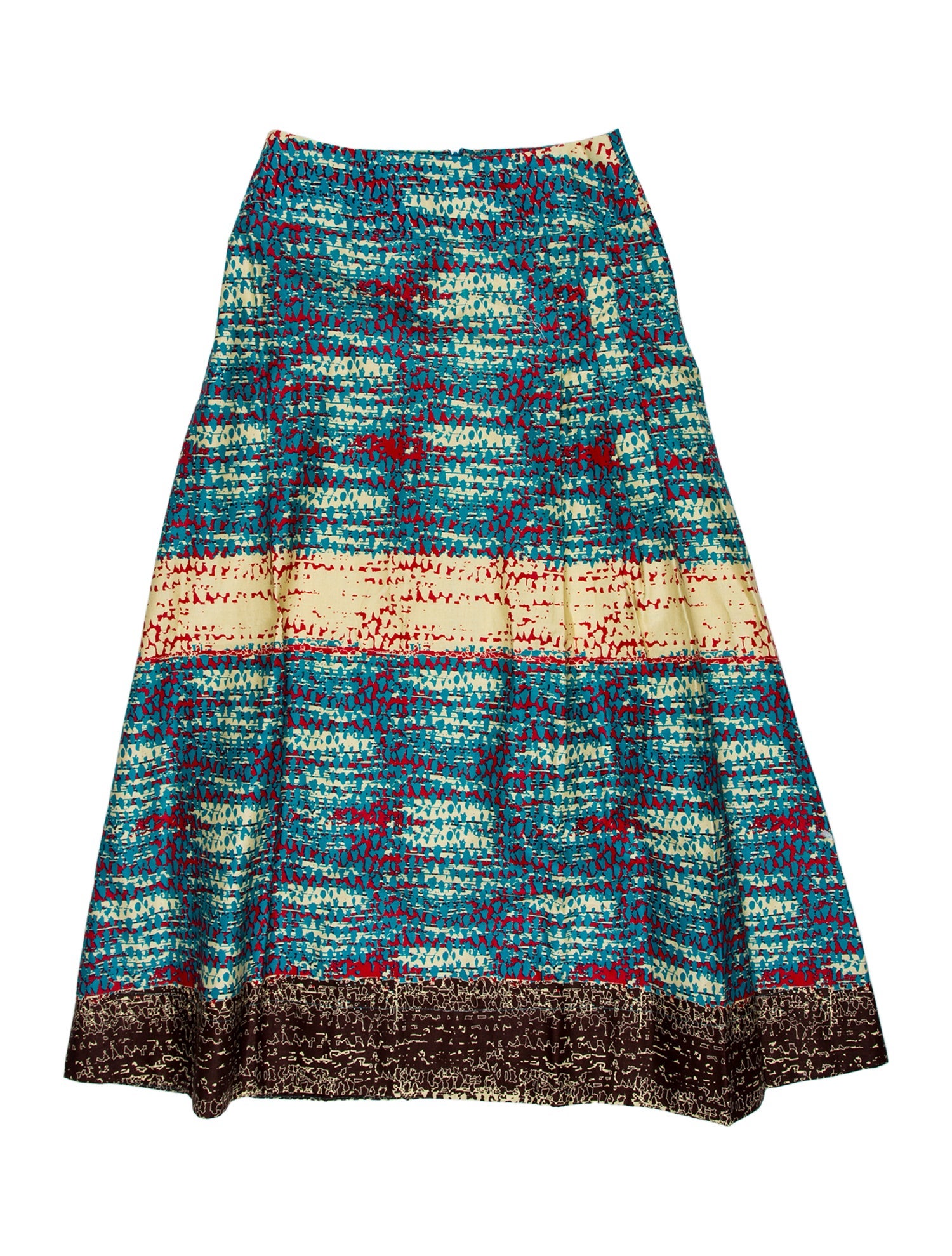 Kisua Printed Midi Length Skirt