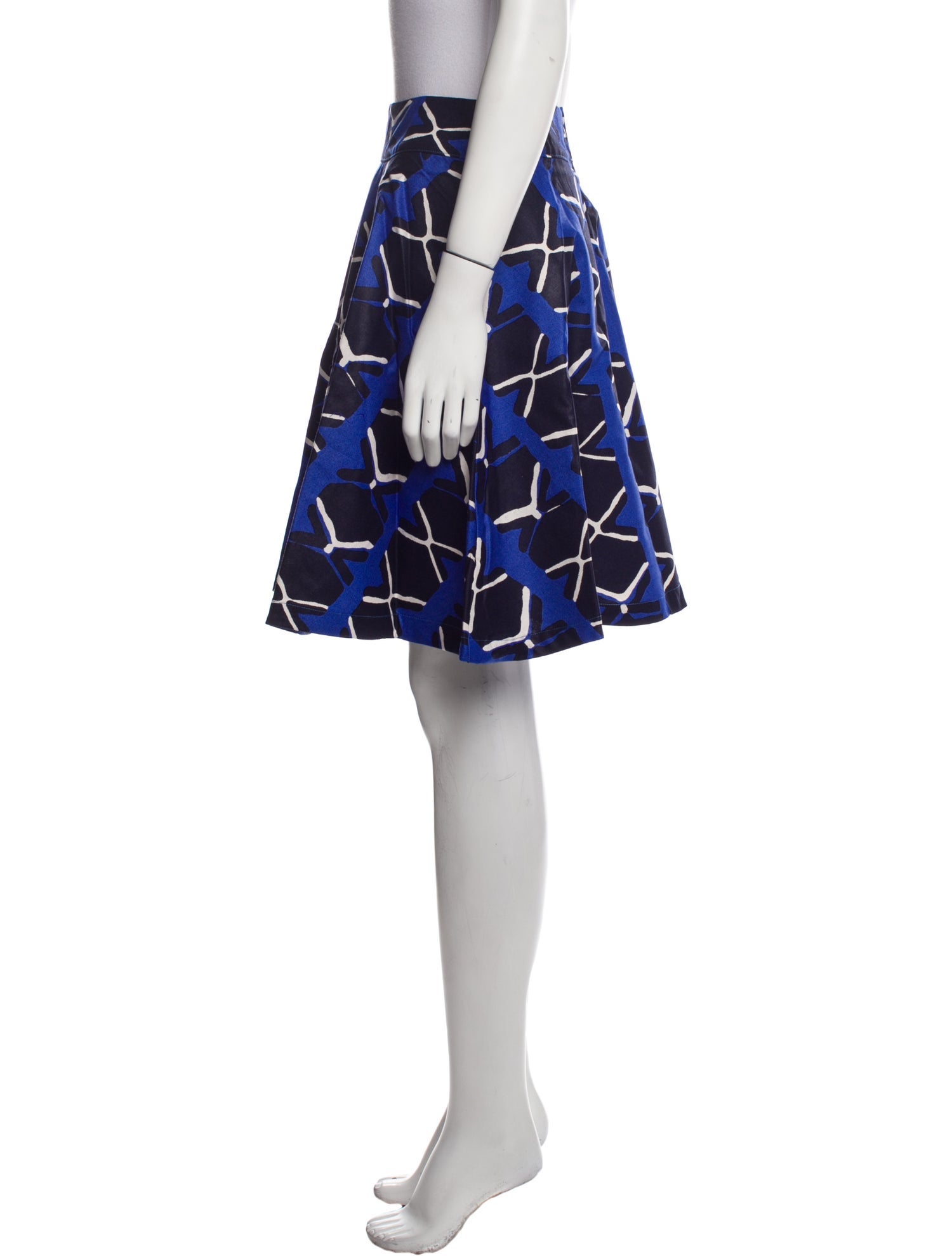 Kisua Printed Knee-Length Skirt