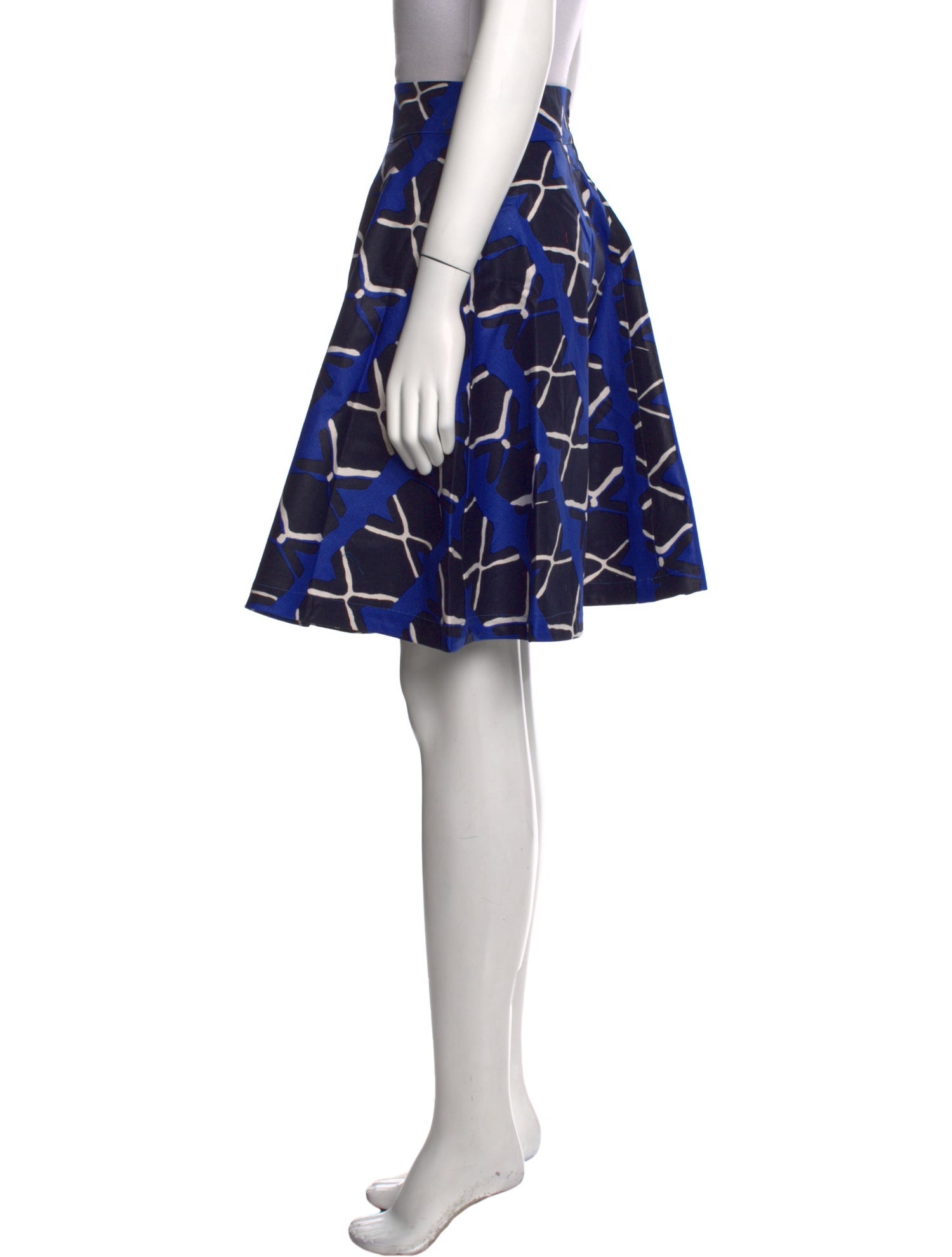 Kisua Printed Knee-Length Skirt