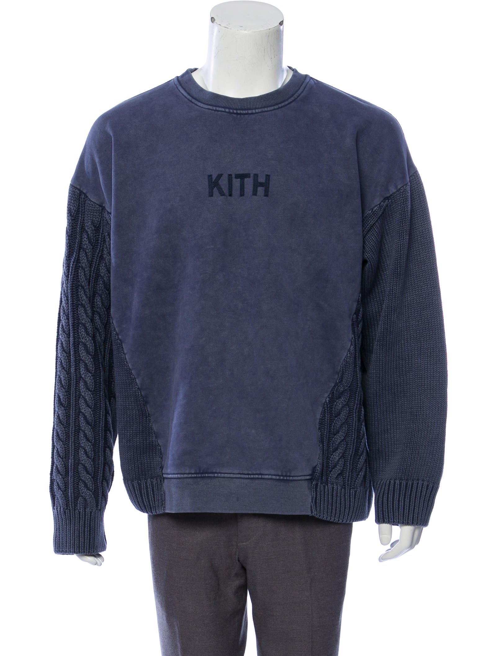 Kith Combo Knit Crewneck kith fall1 【公式通販】