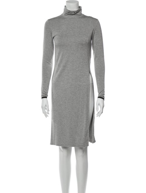 Kith Turtleneck Knee-Length Dress Grey