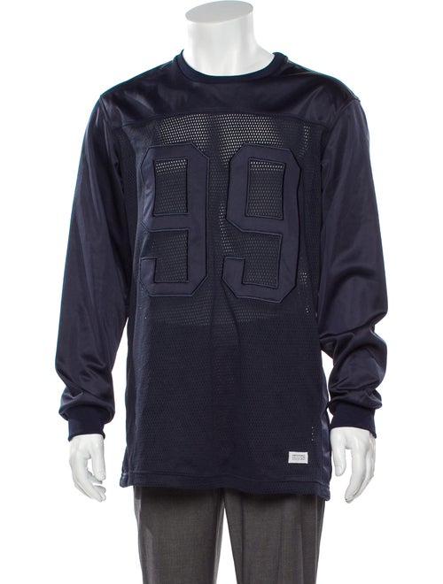 Kith Crew Neck Long Sleeve T-Shirt Blue