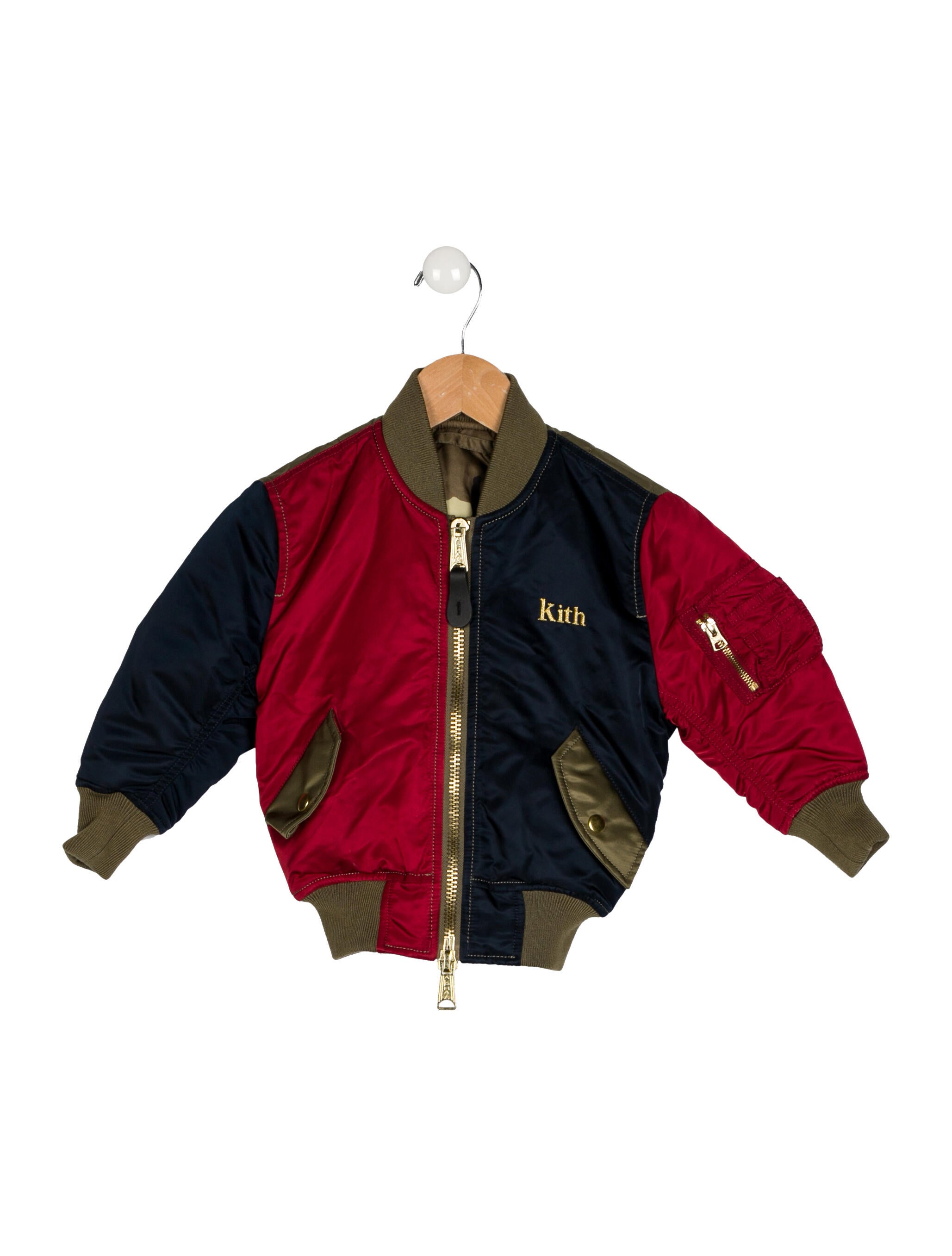KITH Toddler Boys' Reversible Bomber Jacket