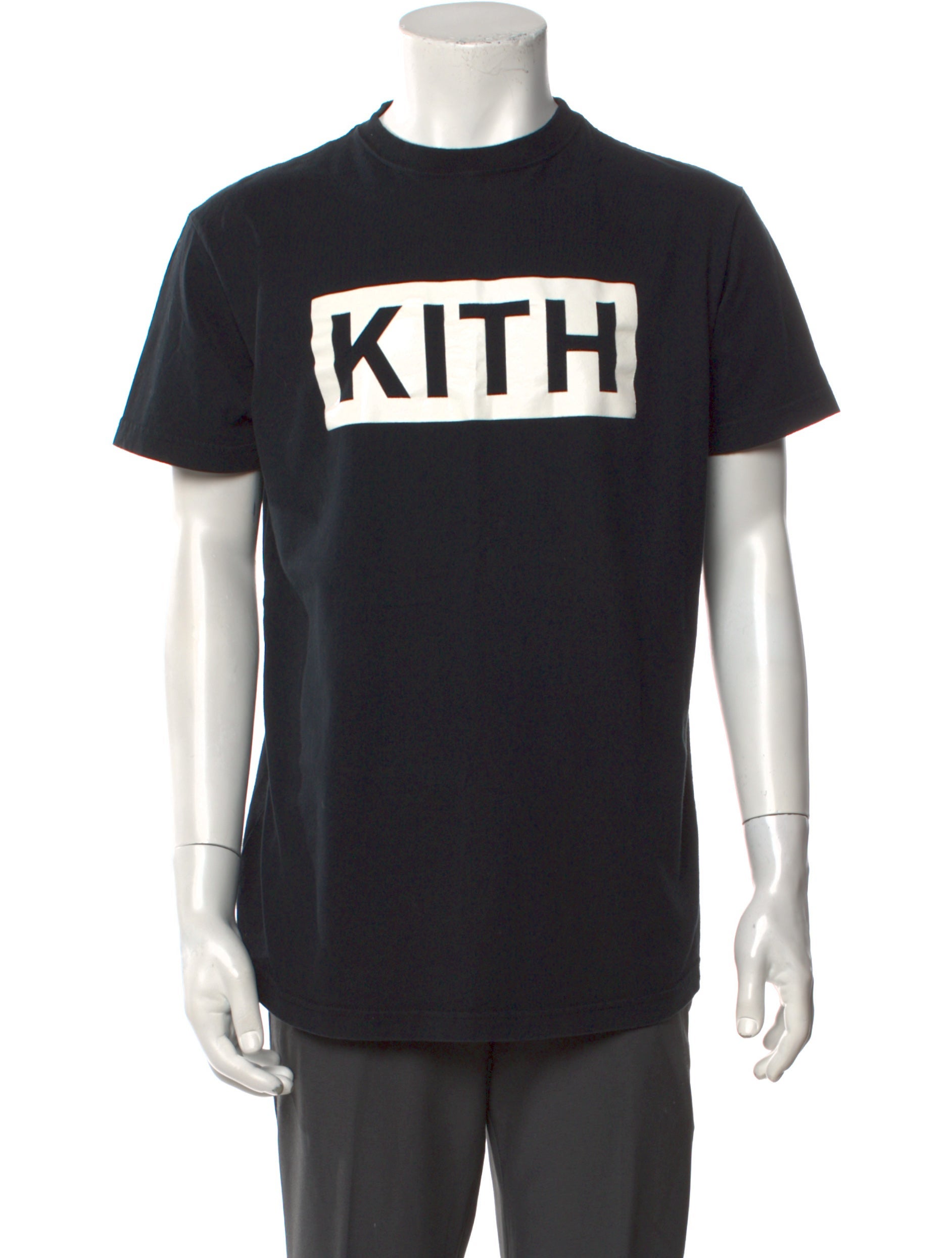 KITH Graphic Print Crew Neck TShirt Black TShirts, Clothing