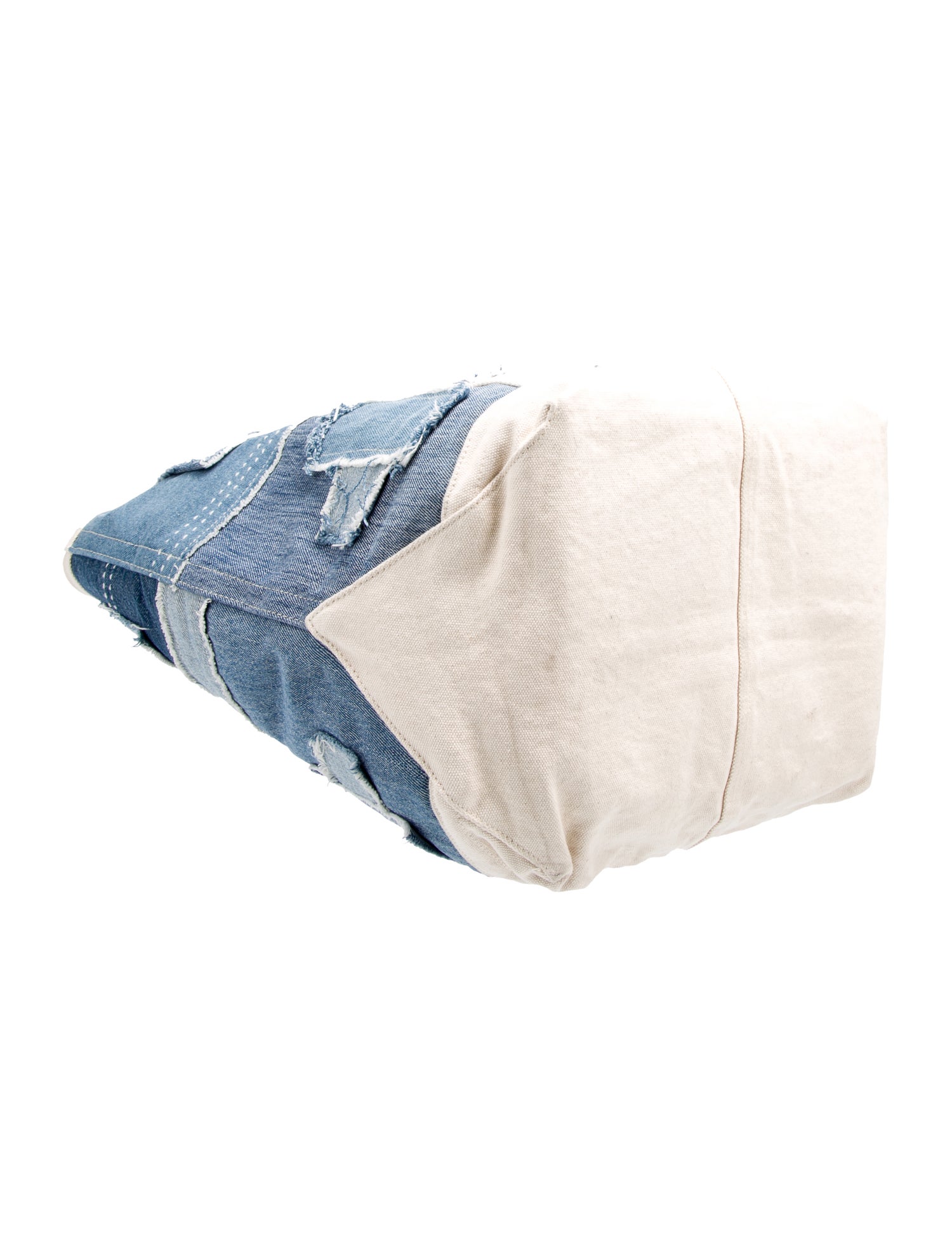 KITH Patchwork Denim Tote - Blue Totes, Bags - WKITH37875 | The