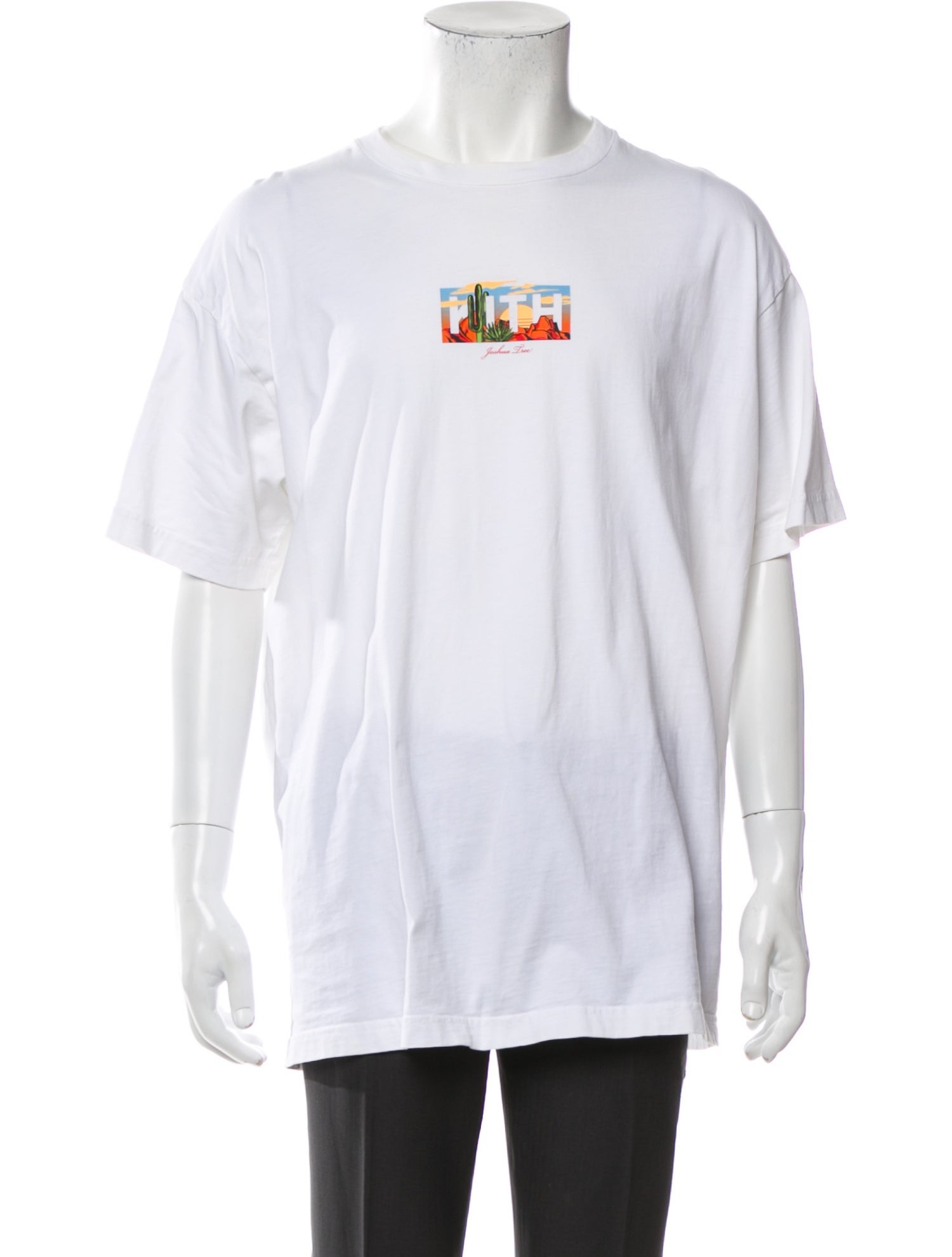 Graphic Printed Knitted T-Shirt main image 0