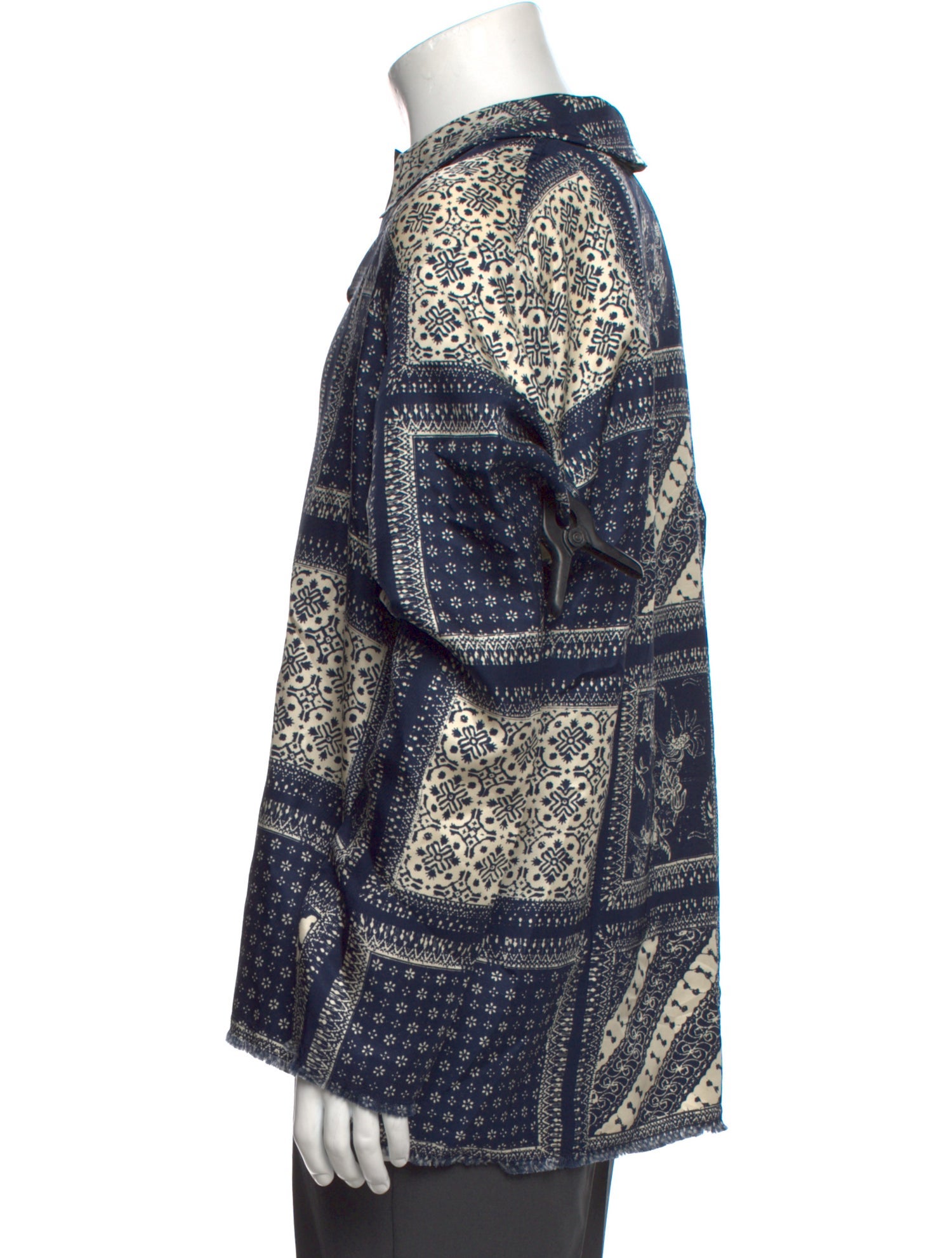 KITH Silk Paisley Print Dress Shirt