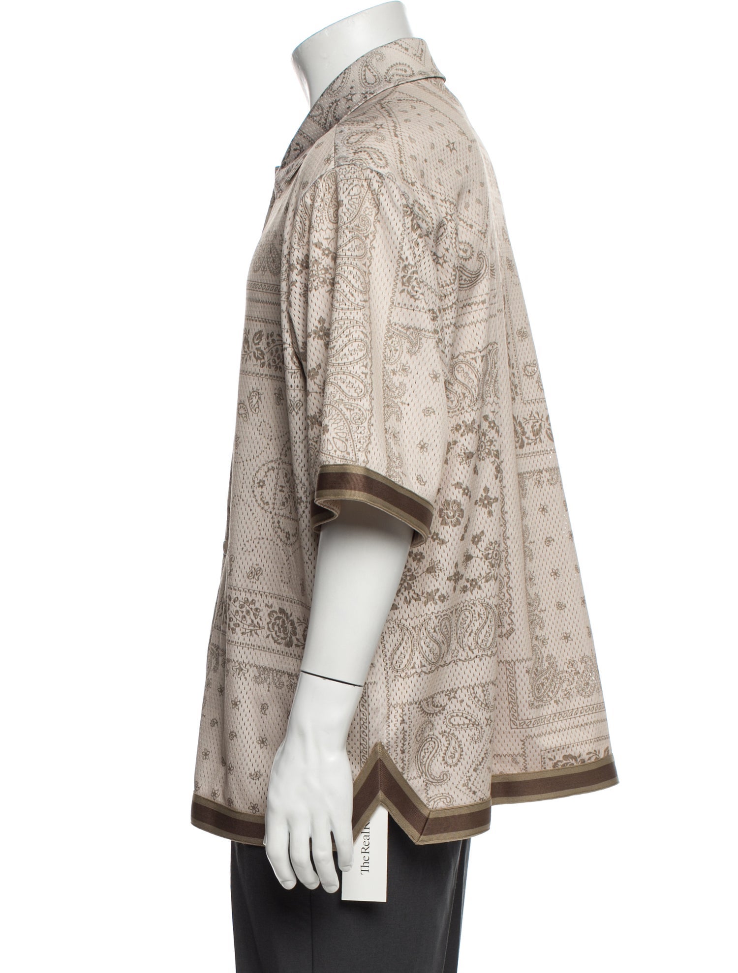 KITH Paisley Print Short Sleeve Shirt