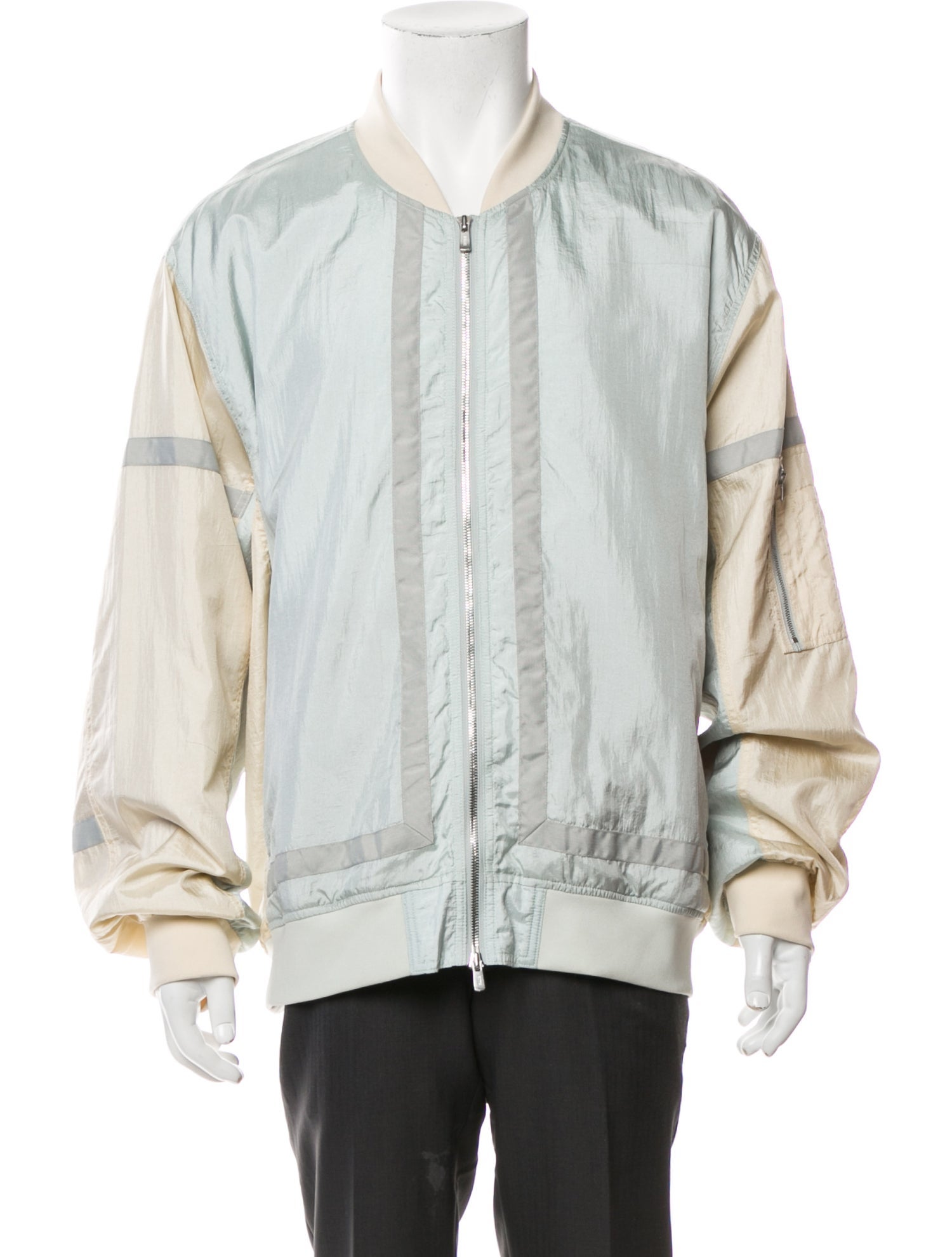 KITH Colorblock Pattern Bomber Jacket