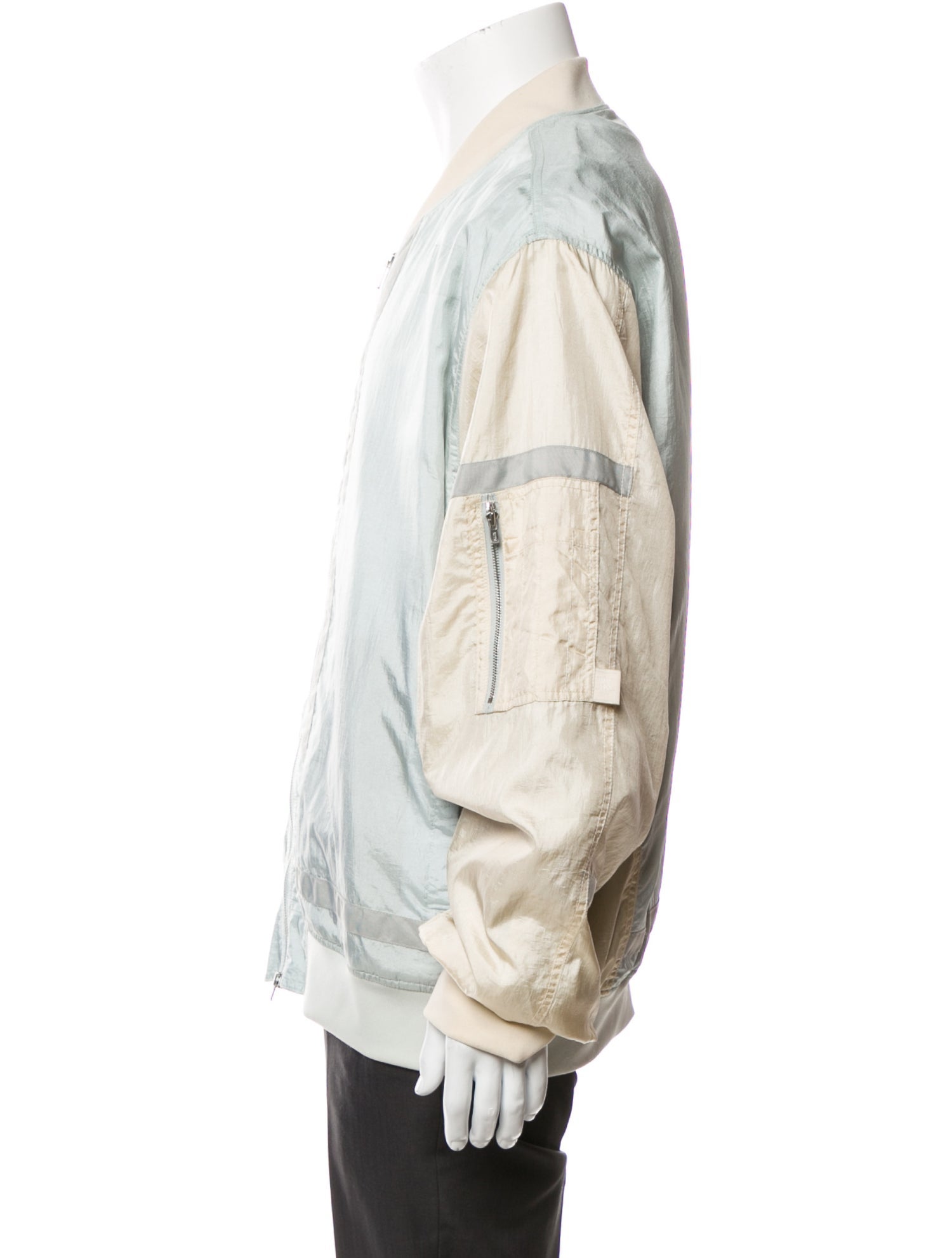 KITH Colorblock Pattern Bomber Jacket