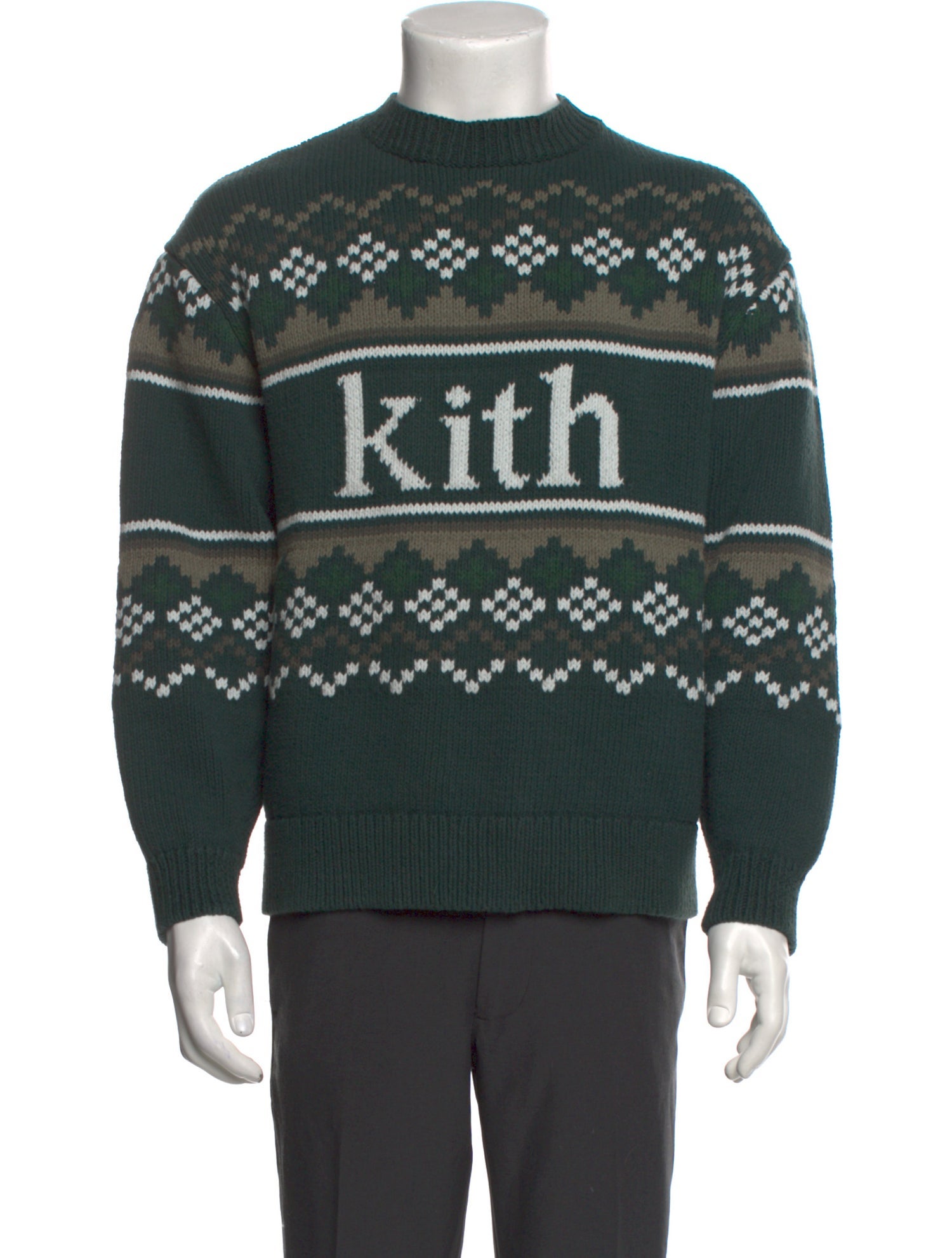 KITH Printed Mock Neck Pullover