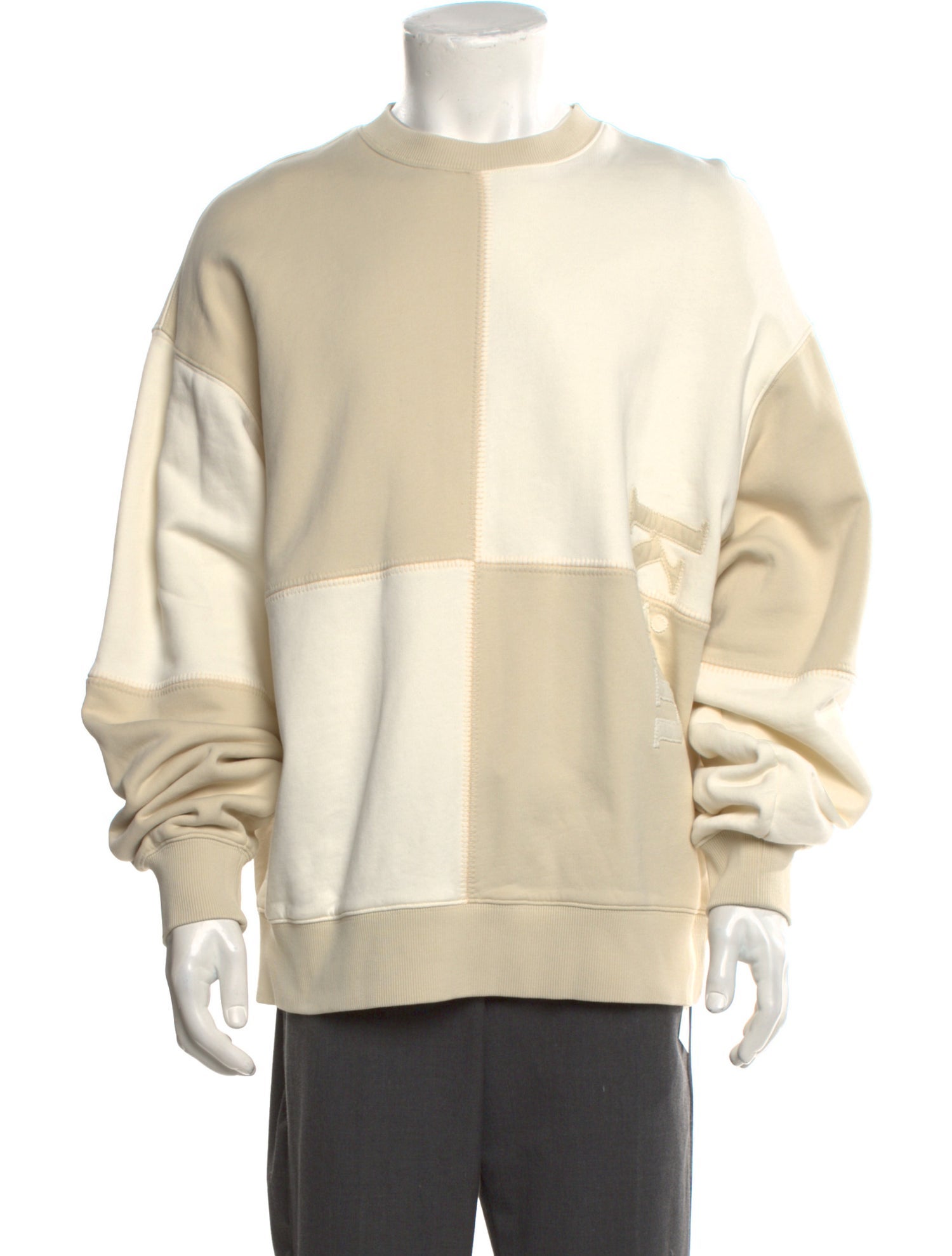 KITH Colorblock Pattern Crew Neck Pullover