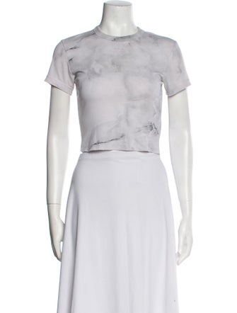 KITH Crew Neck Short Sleeve Crop Top