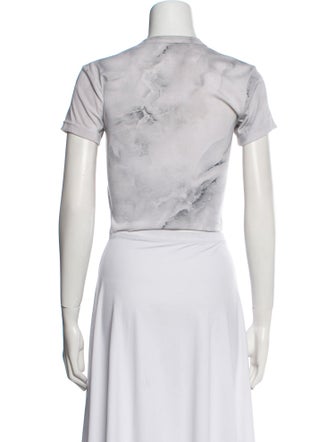 KITH Crew Neck Short Sleeve Crop Top