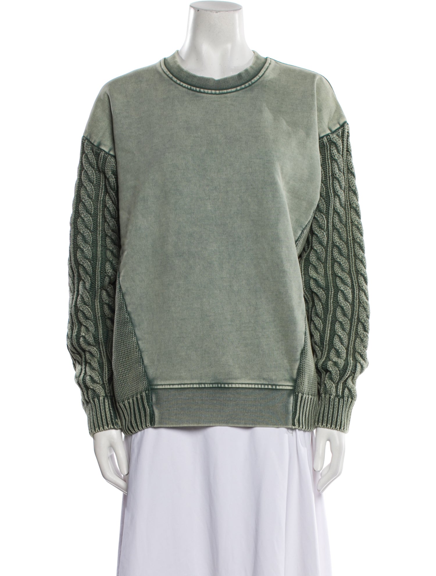 KITH Colorblock Pattern Crew Neck Sweater