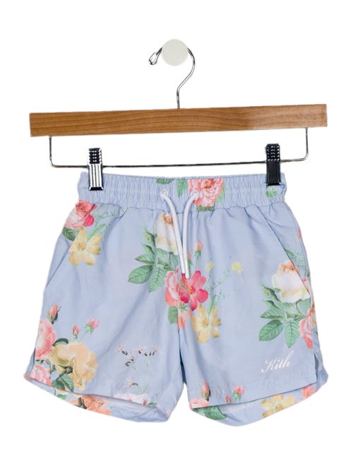 KITH Boys Patterned Swim Trunks