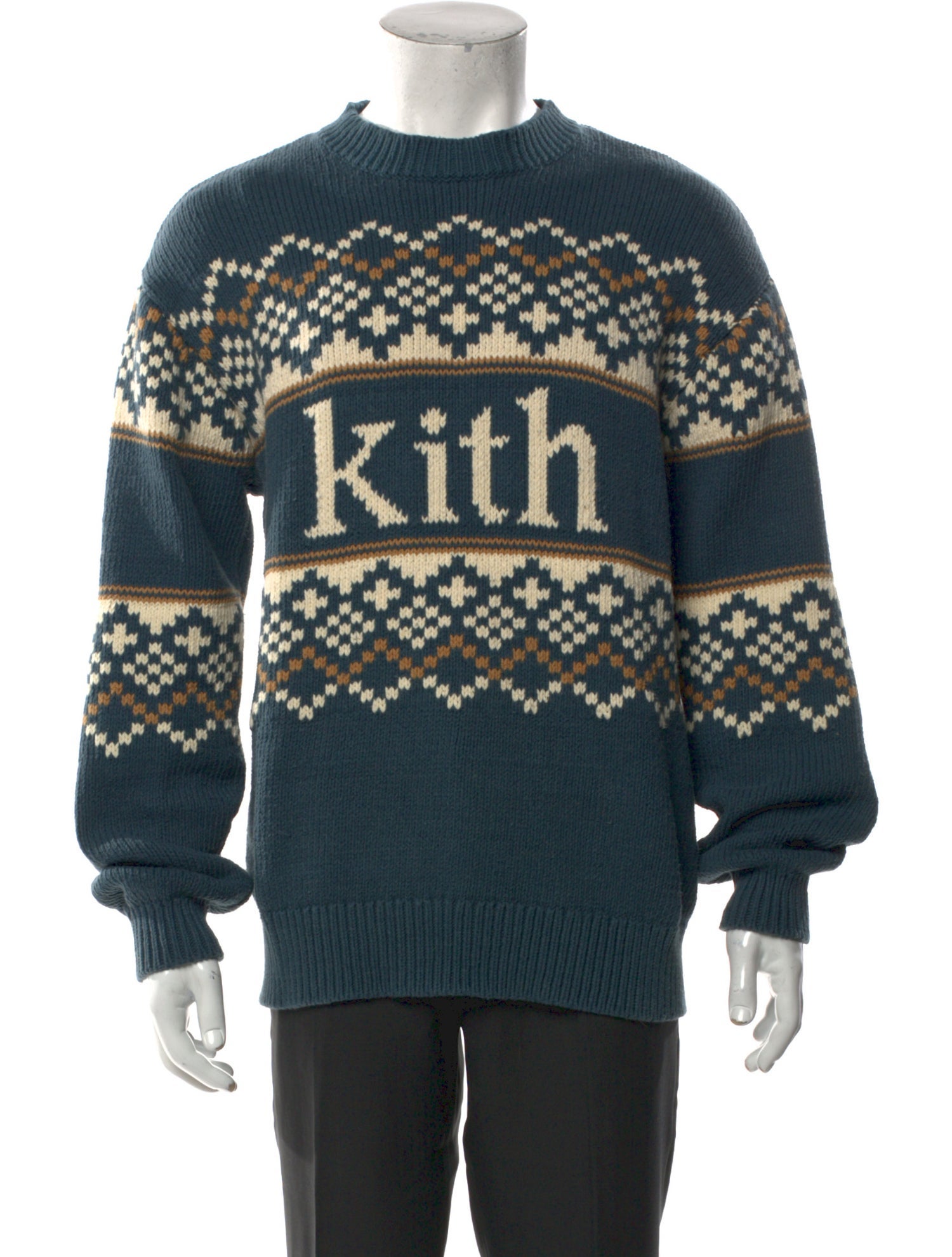 KITH Printed Crew Neck Pullover