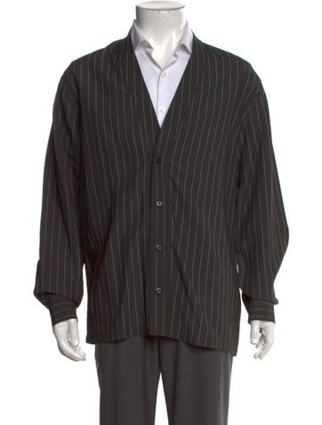 Kith Dress Shirts Striped Long Sleeve Shirt L
