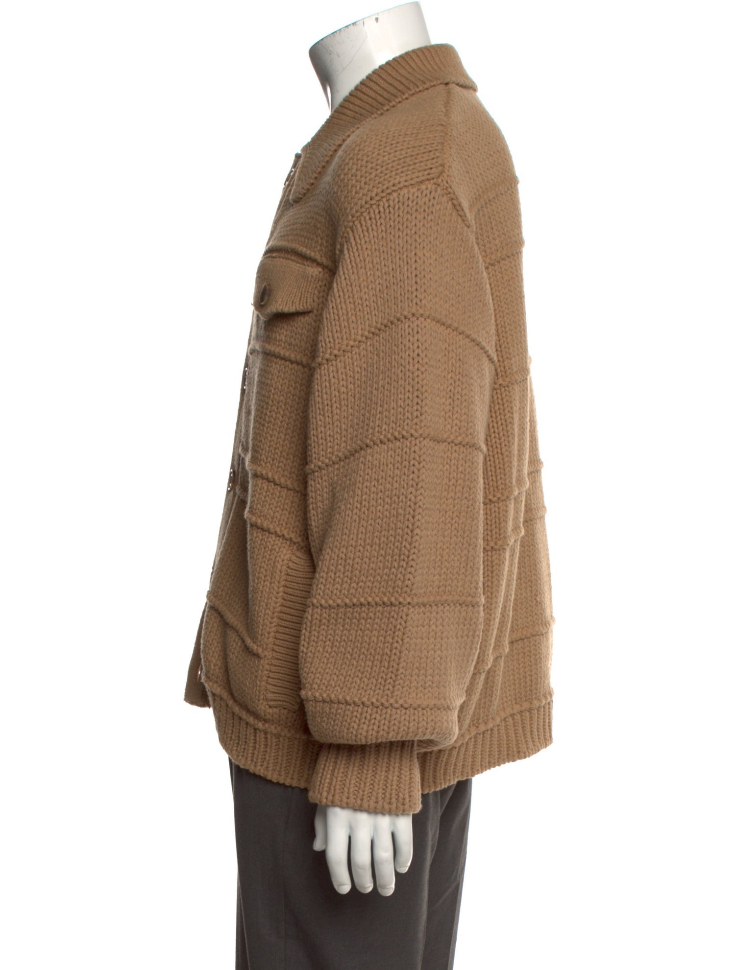 KITH Collar Long Sleeve Polo Sweater