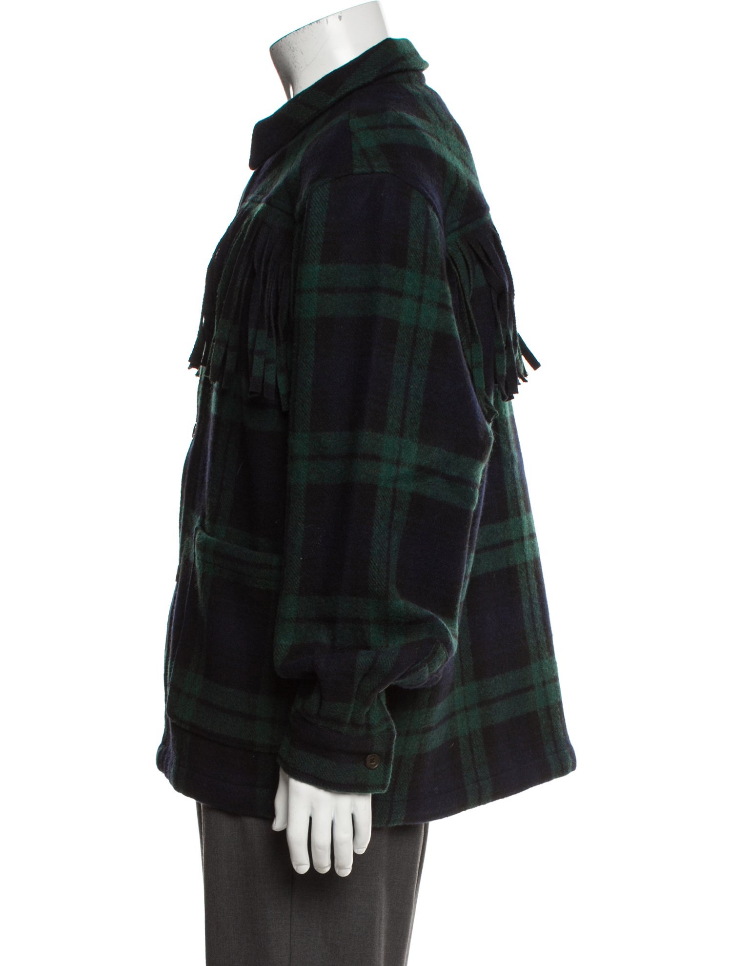 KITH Plaid Print Coat