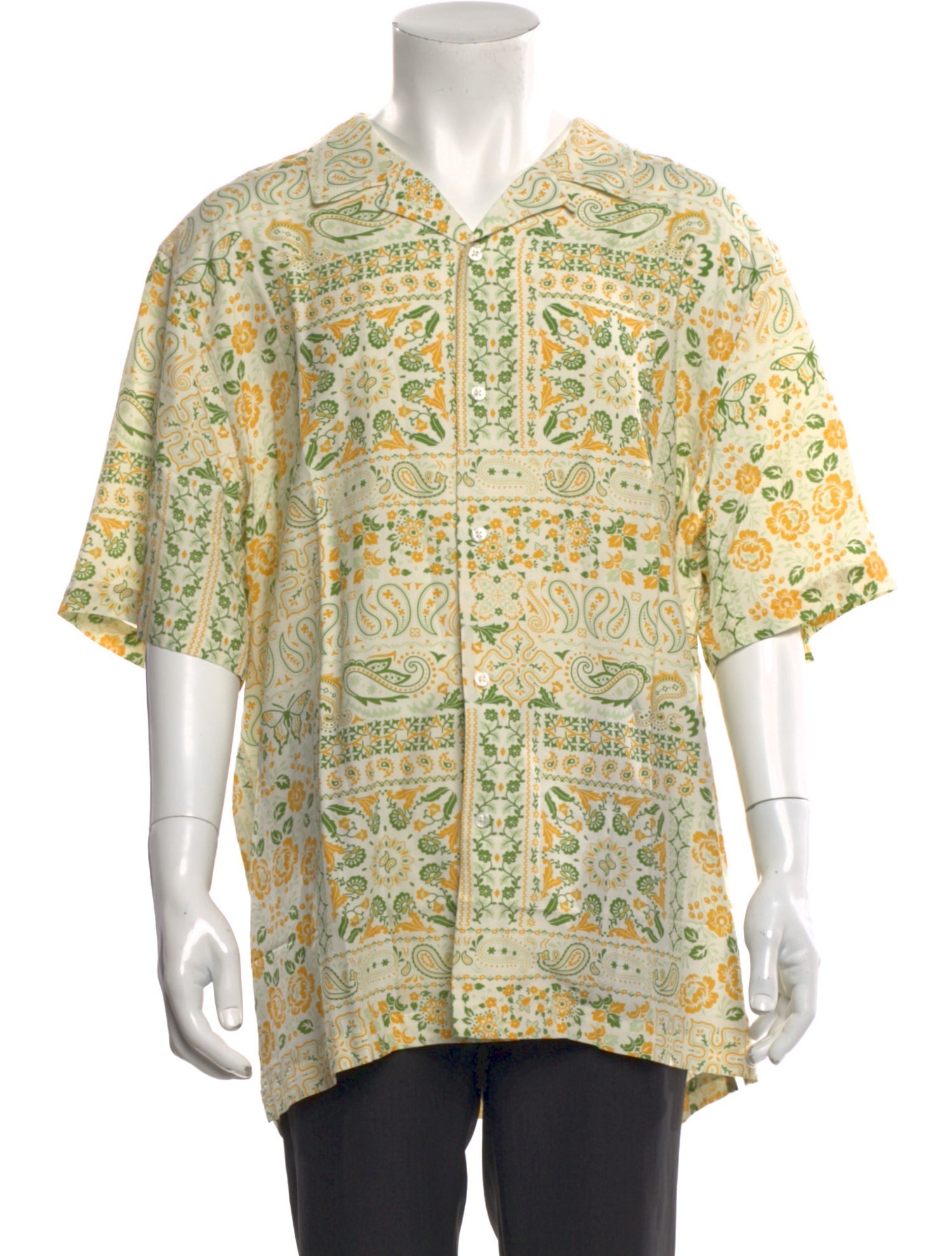 KITH Silk Paisley Print Shirt w/ Tags