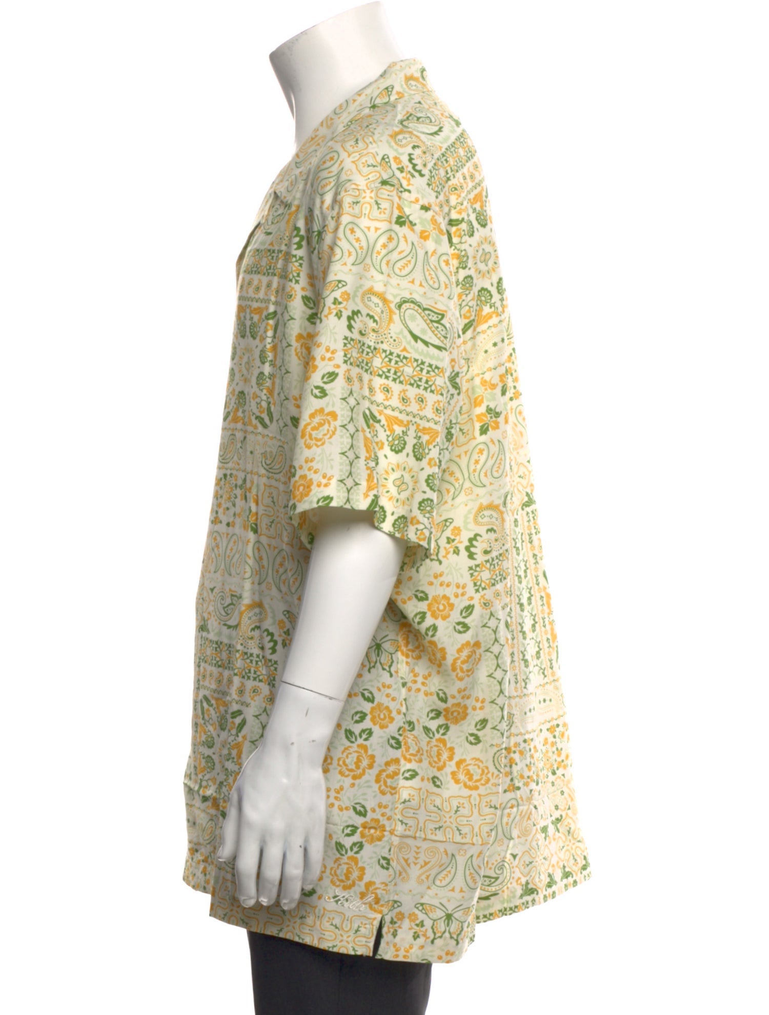 KITH Silk Paisley Print Shirt w/ Tags