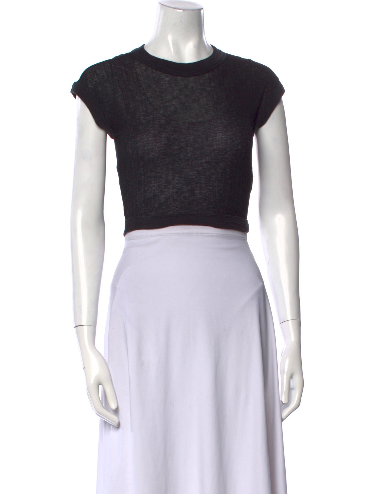 KITH Crew Neck Short Sleeve Crop Top