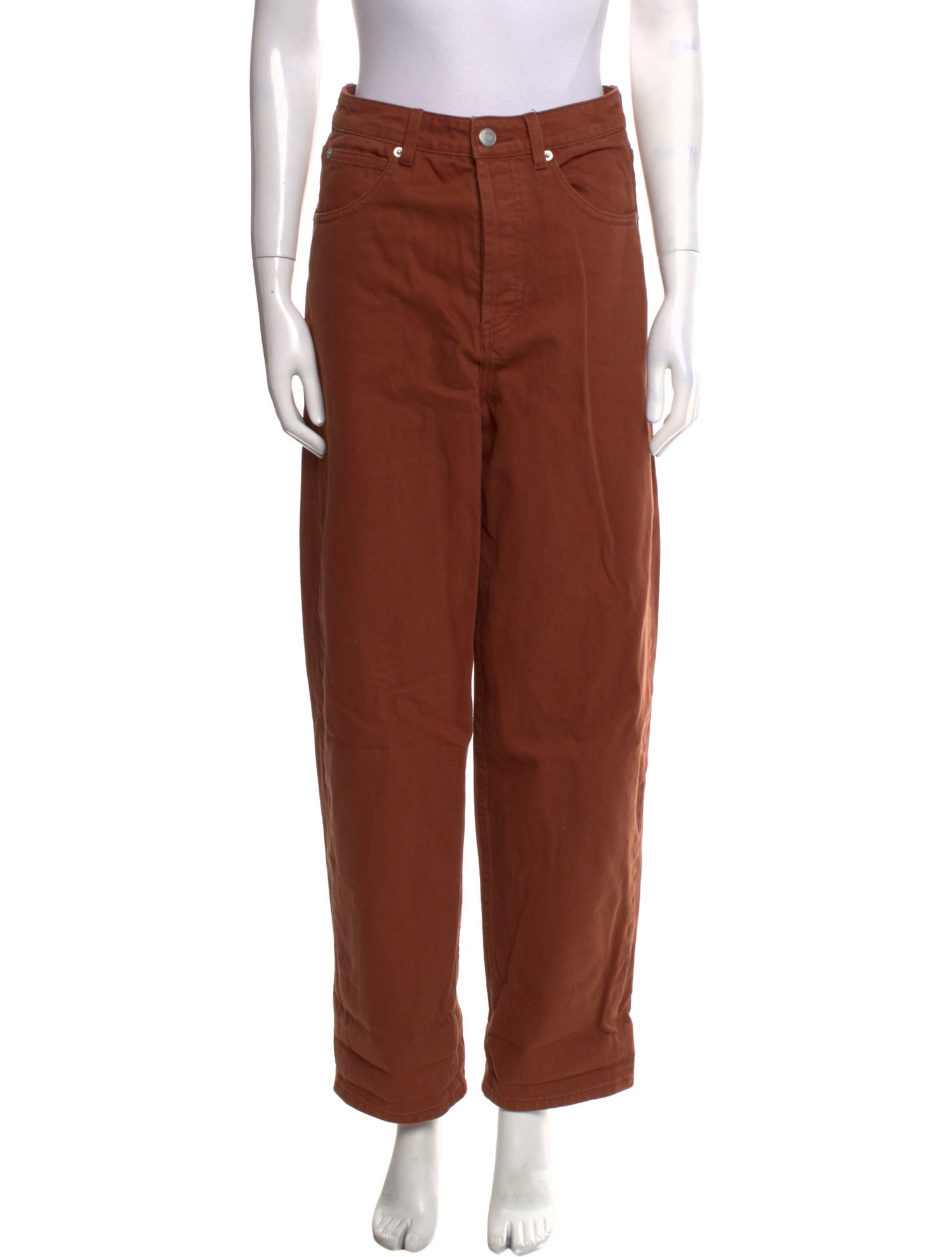 KITH High-Rise Straight Leg Jeans