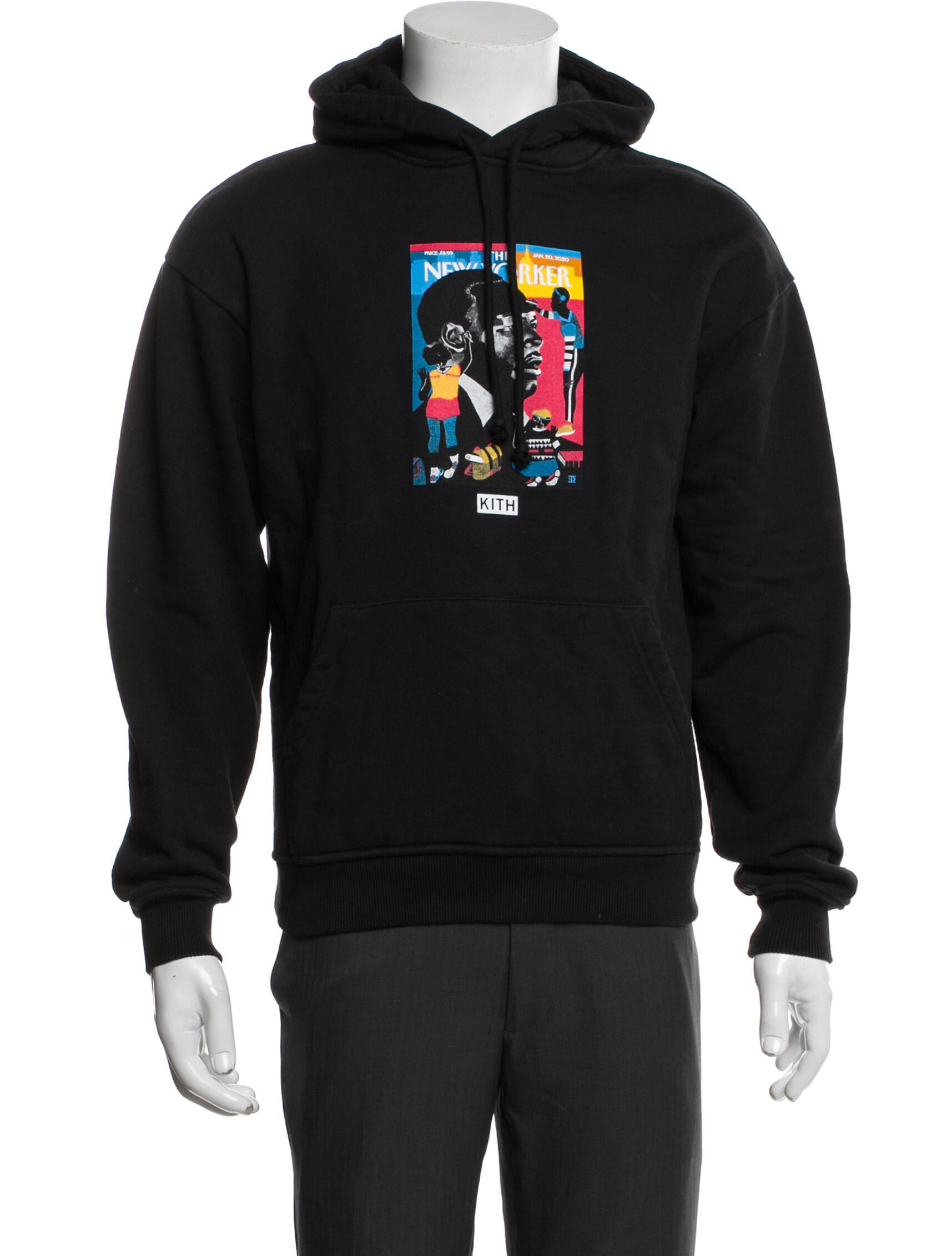 KITH Graphic Print Crew Neck Hoodie