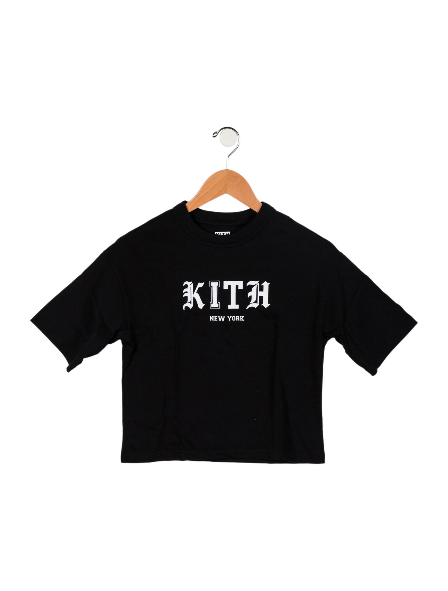 KITH Girls' Logo Graphic Short Sleeve Top
