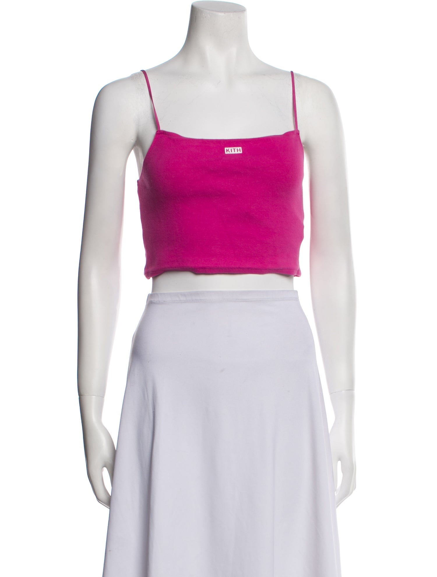 KITH Square Neckline Sleeveless Crop Top