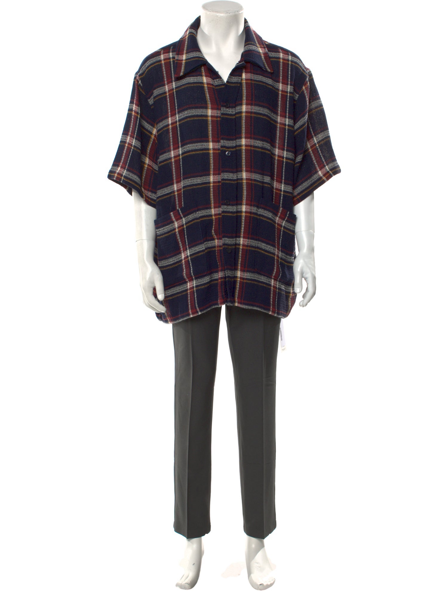 KITH 2023 Shadow Plaid Shirt